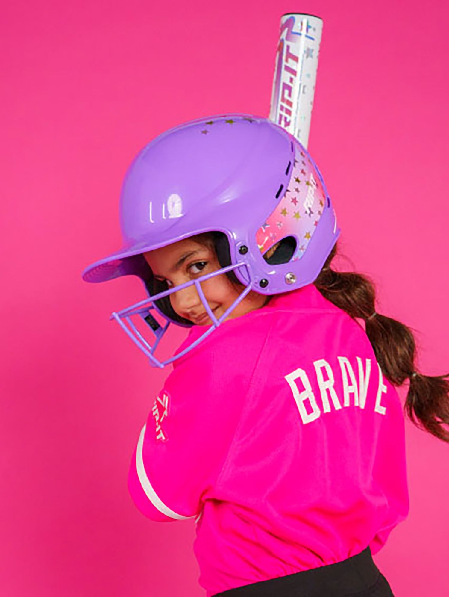 RIP-IT Girls' Play Ball Starlight Softball Batting Helmet product image