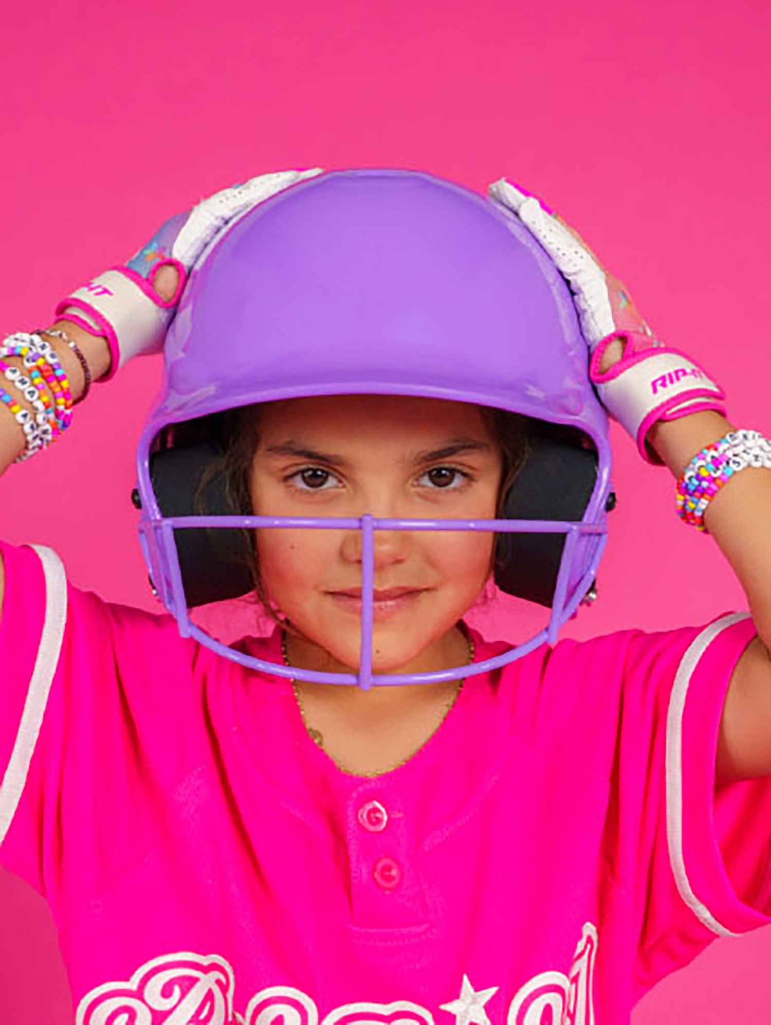 RIP-IT Girls' Play Ball Starlight Softball Batting Helmet product image