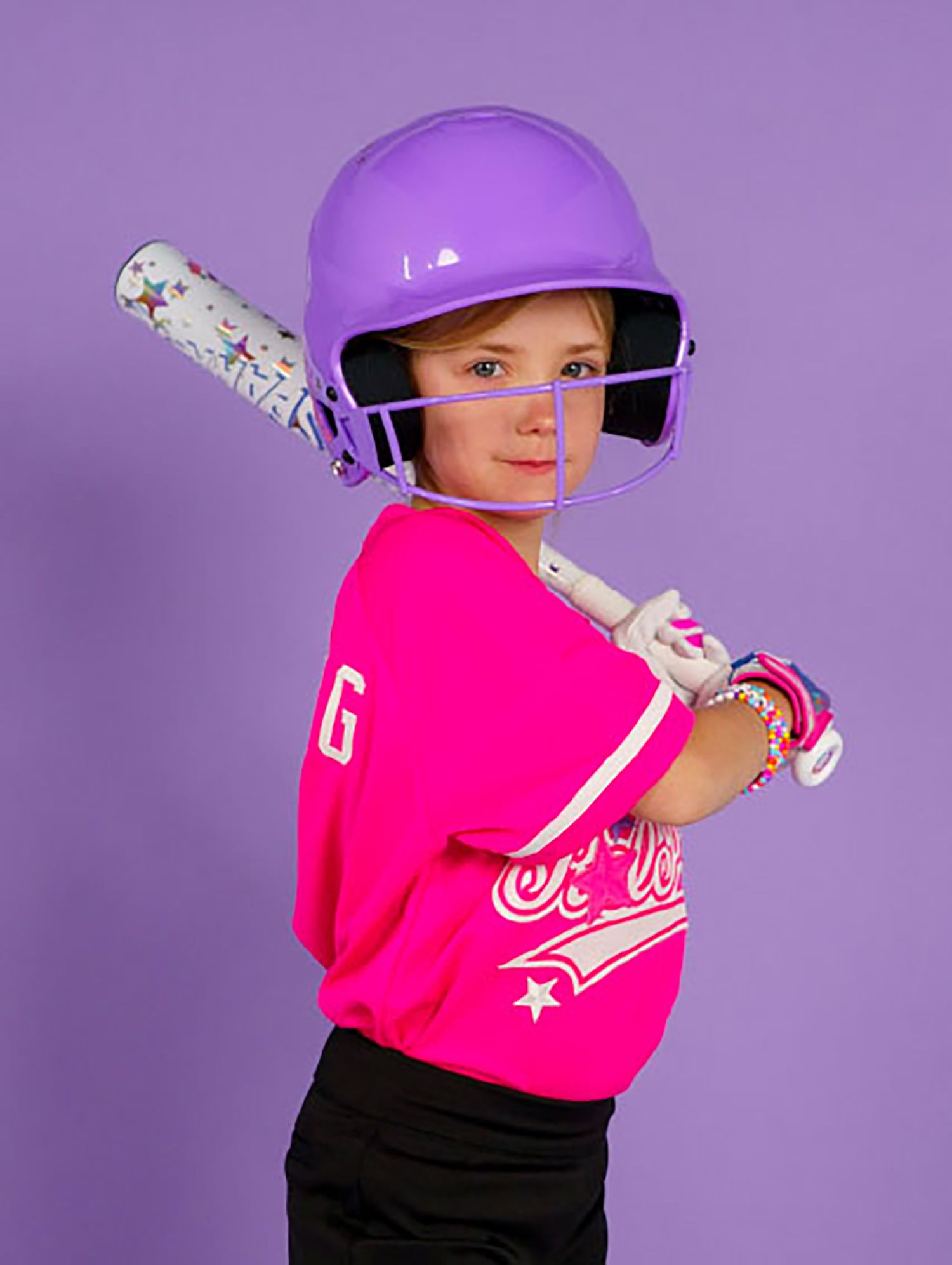 RIP-IT Girls' Play Ball Starlight Softball Batting Helmet product image