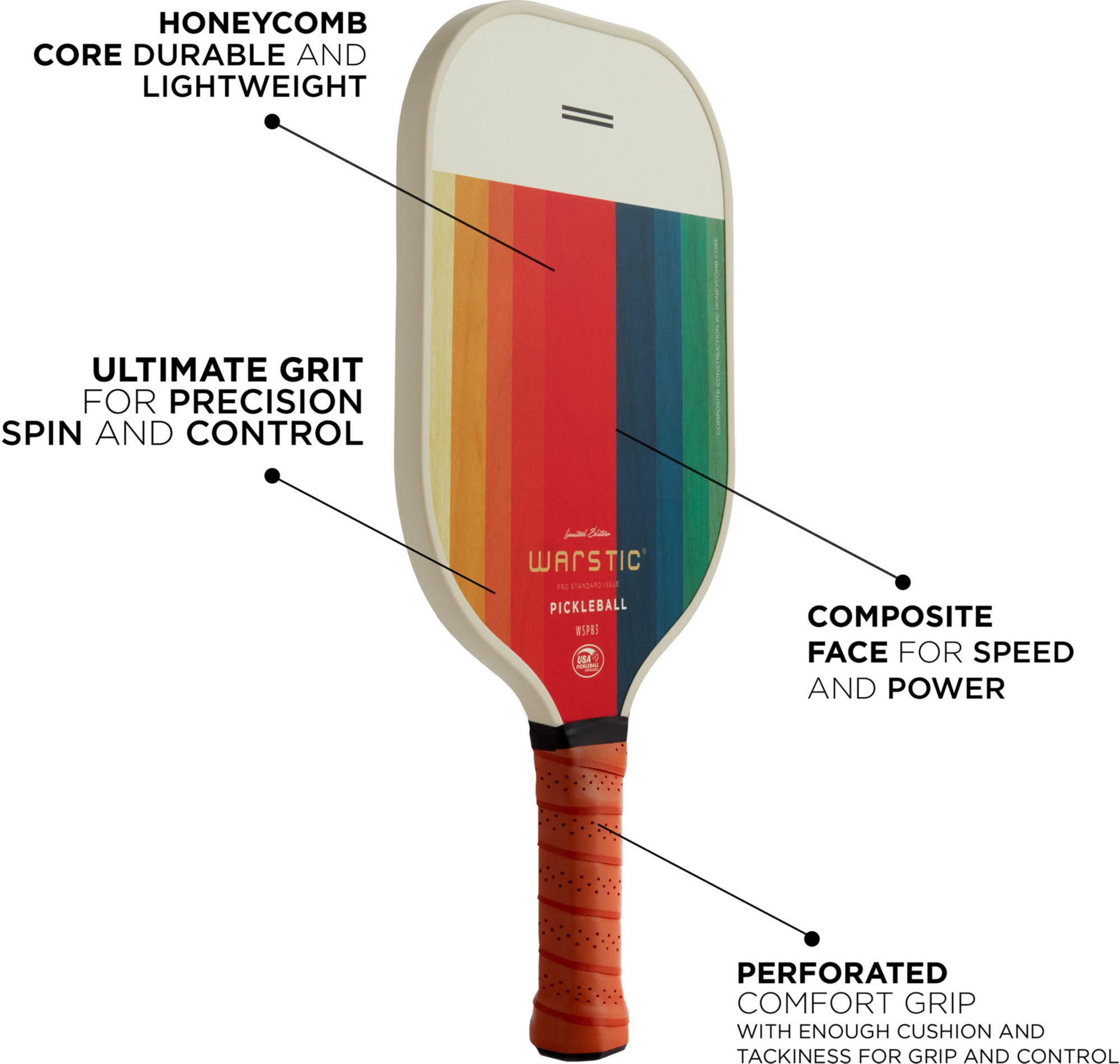 Warstic WSPB3 Pro Standard Pickleball Paddle product image