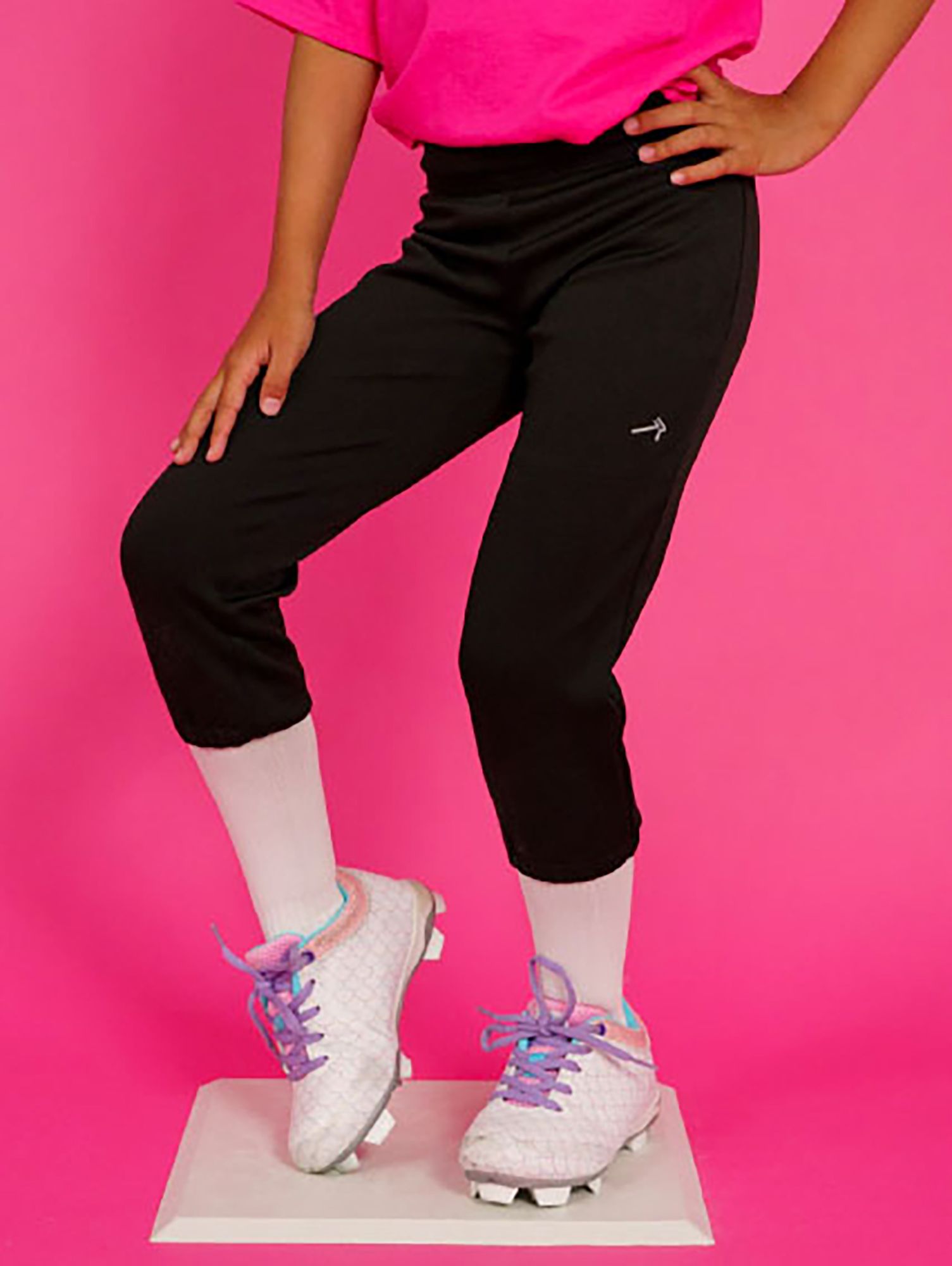 CHAMPRO Girls' Playball Pull Up Tee Ball Pants product image