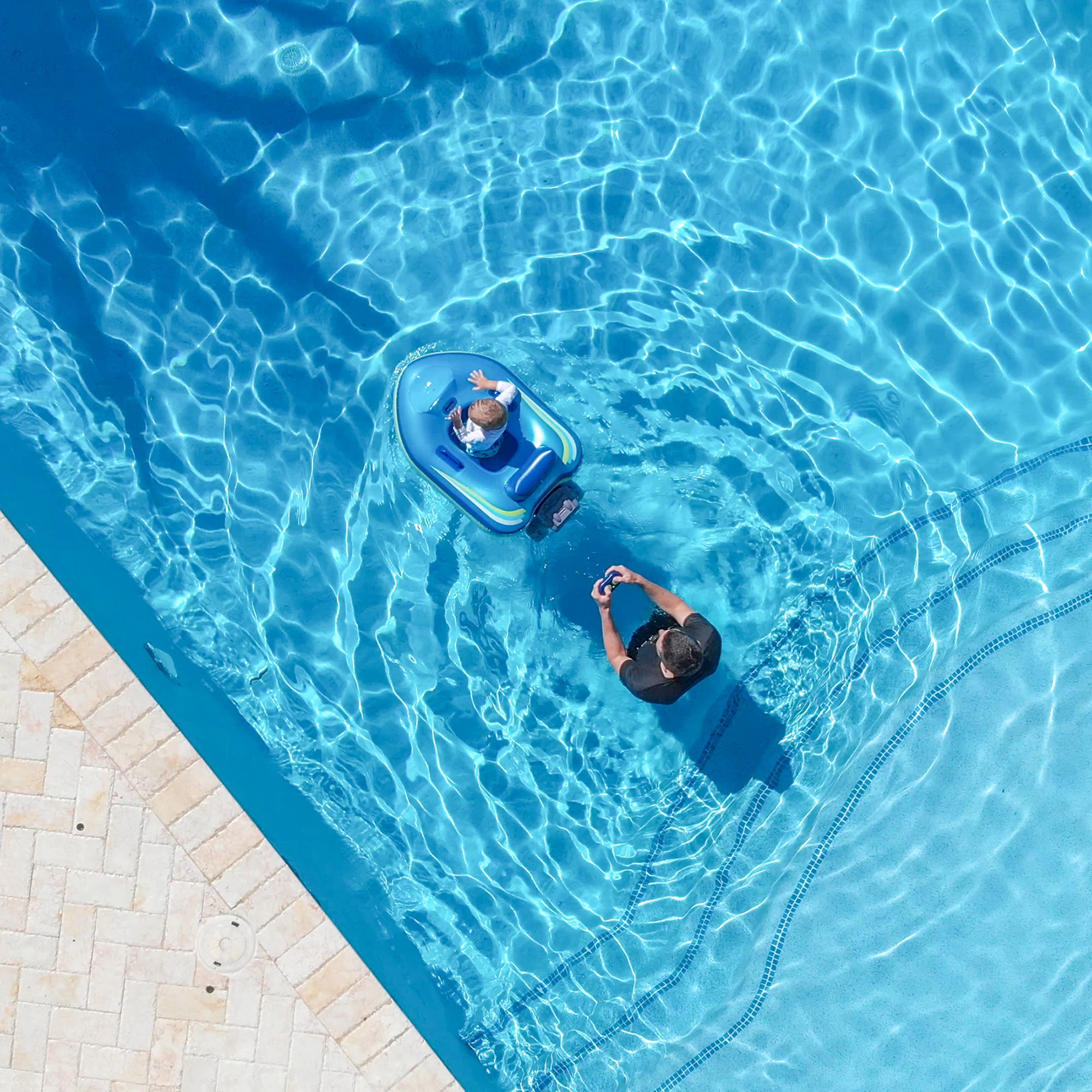 PoolCandy Baby Splash Runner Motorized Pool Float product image