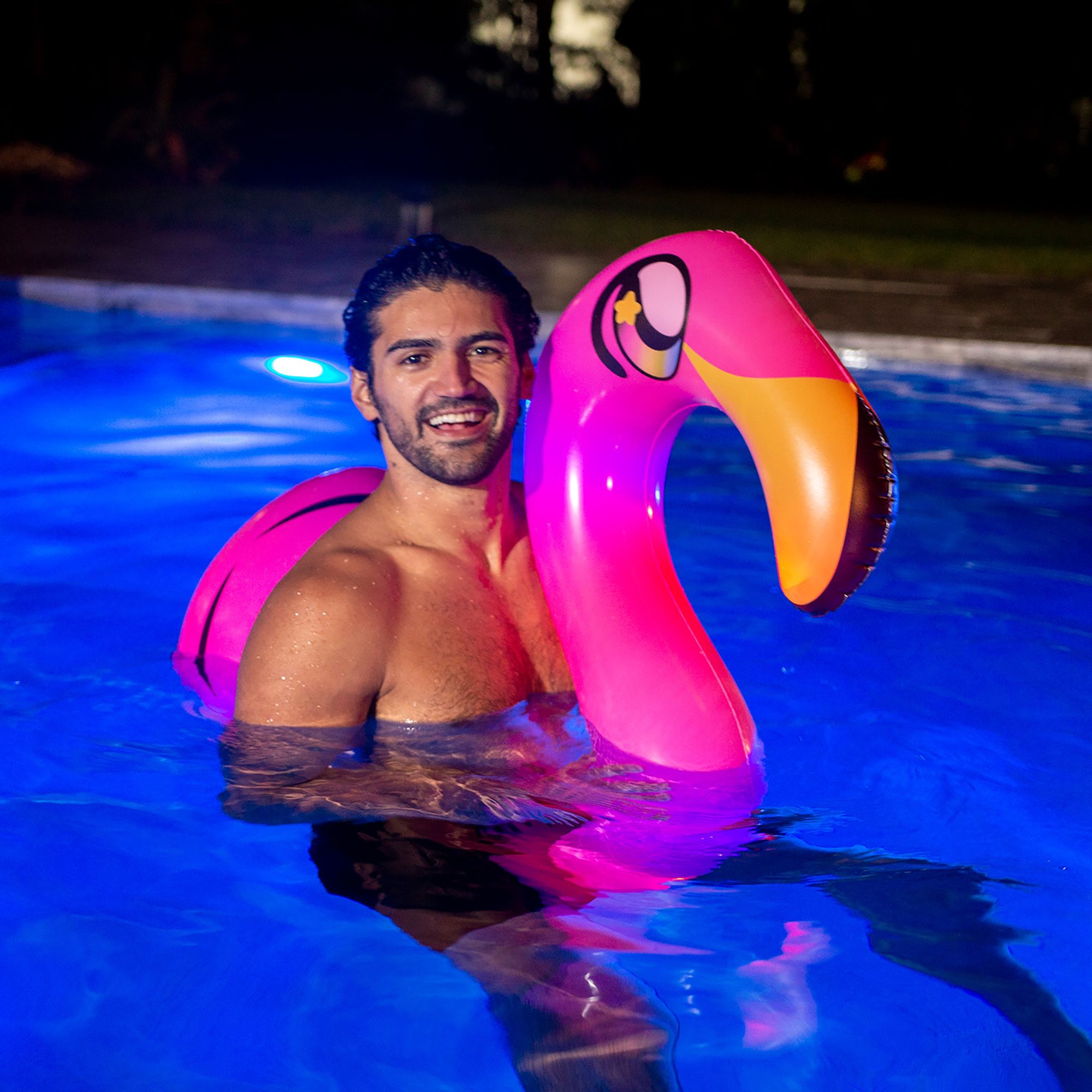 PoolCandy LED Flamingo RideOn Noodle product image