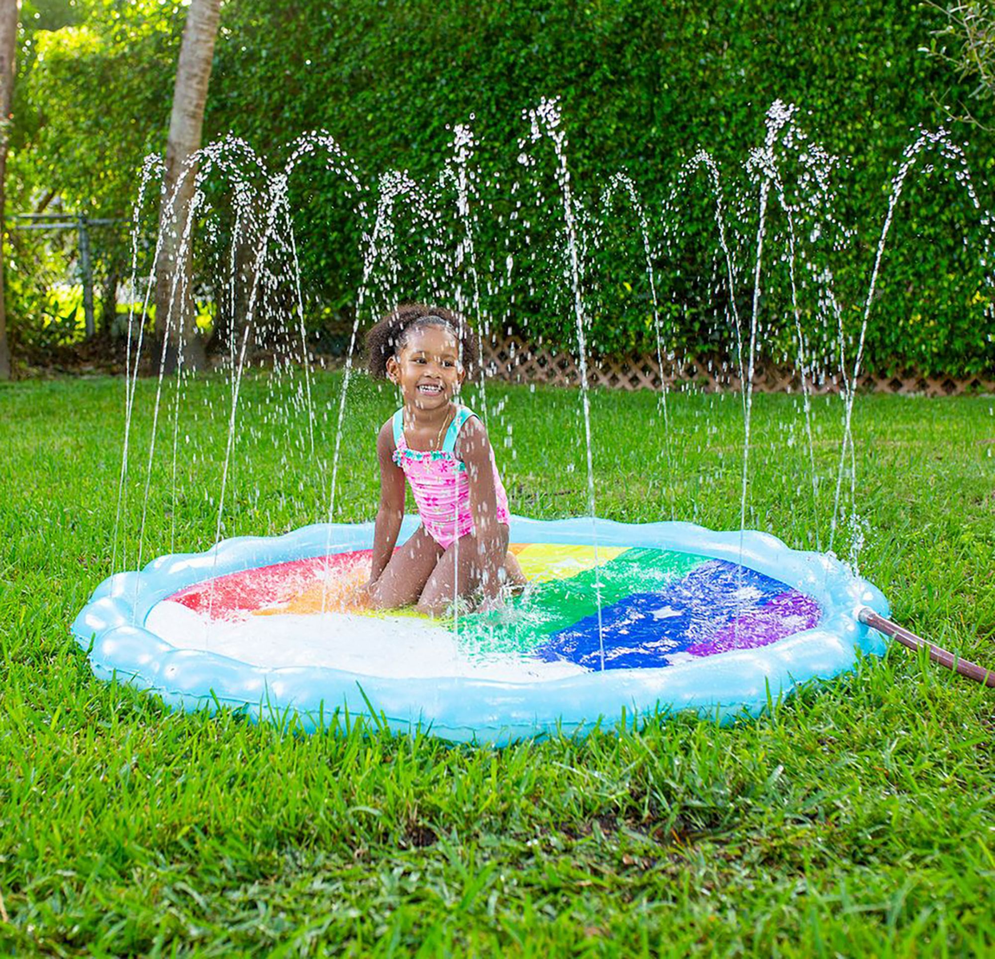 PoolCandy Rainbow Splash Pad Sprinkler product image