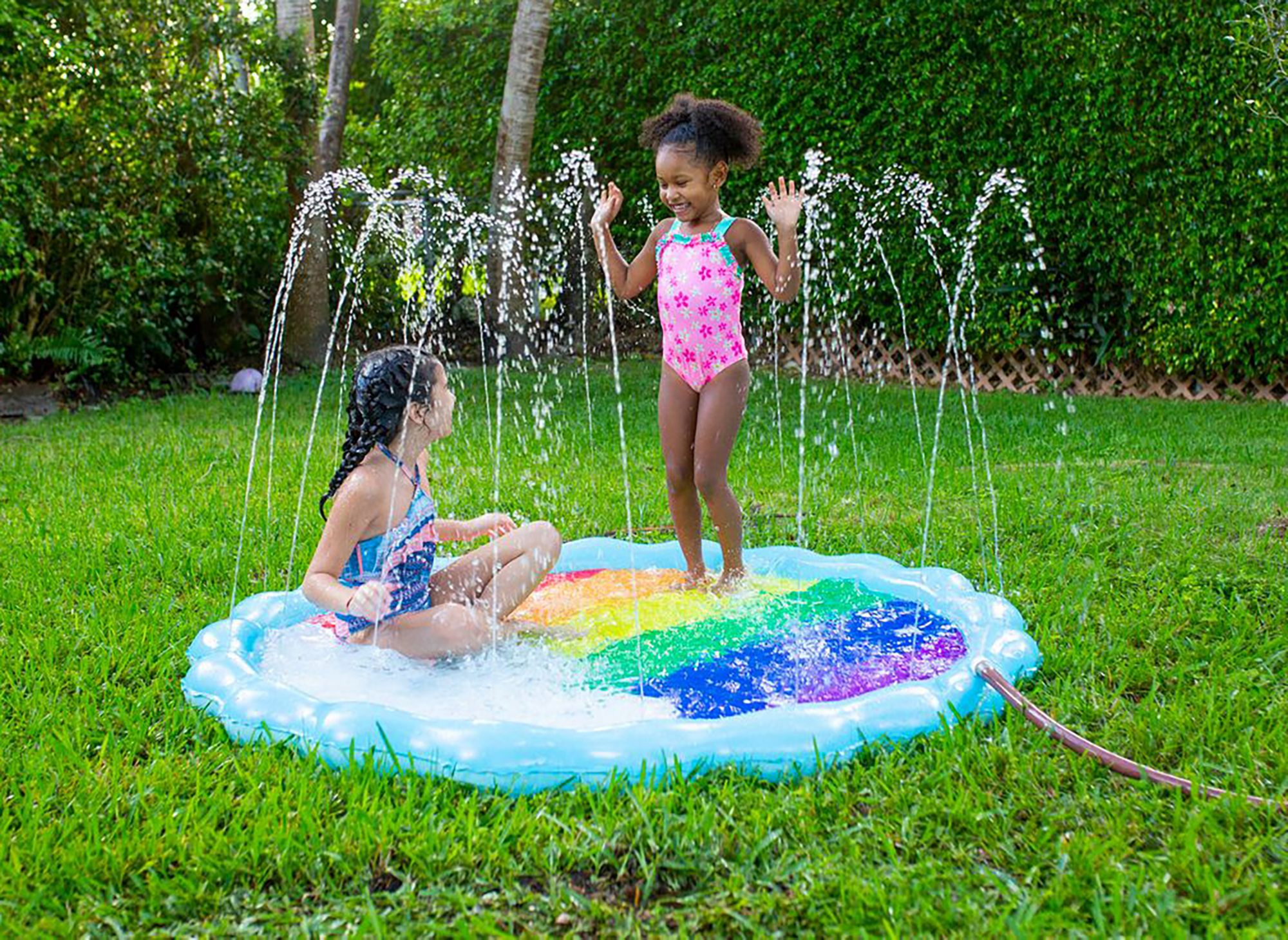 PoolCandy Rainbow Splash Pad Sprinkler product image