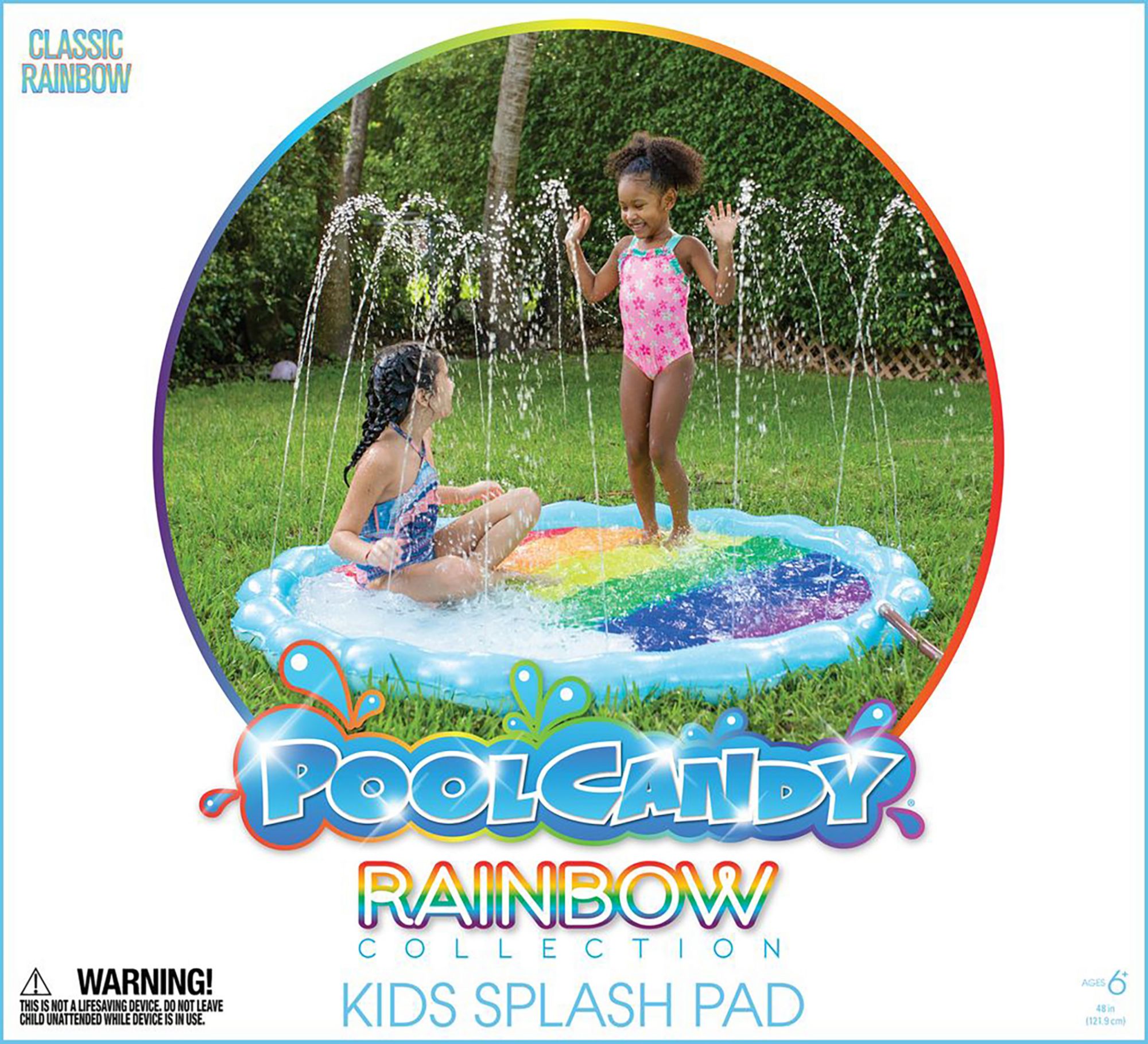 PoolCandy Rainbow Splash Pad Sprinkler product image