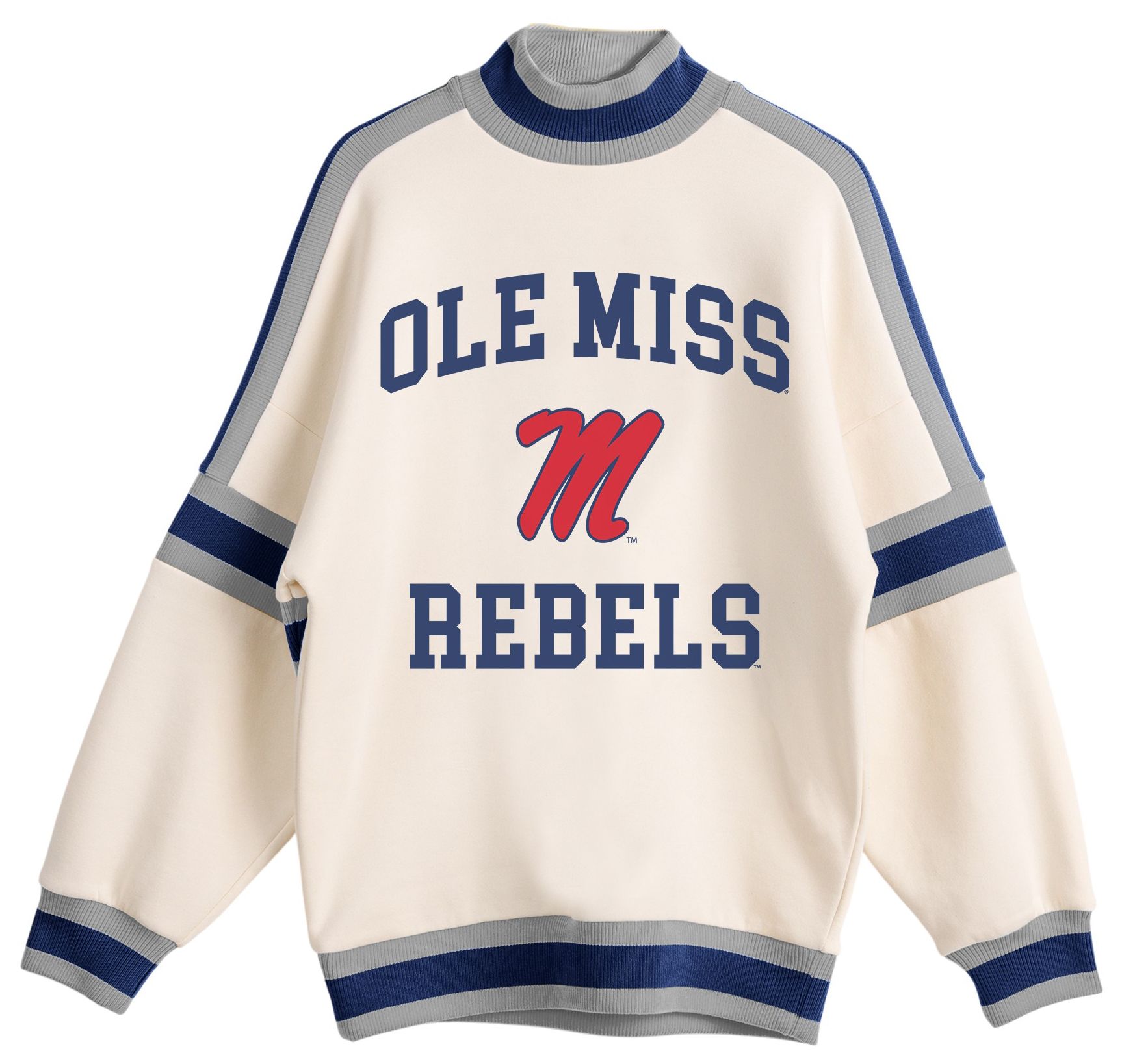 Gameday Couture Women's Ole Miss Rebels White Turtleneck Sweatshirt product image