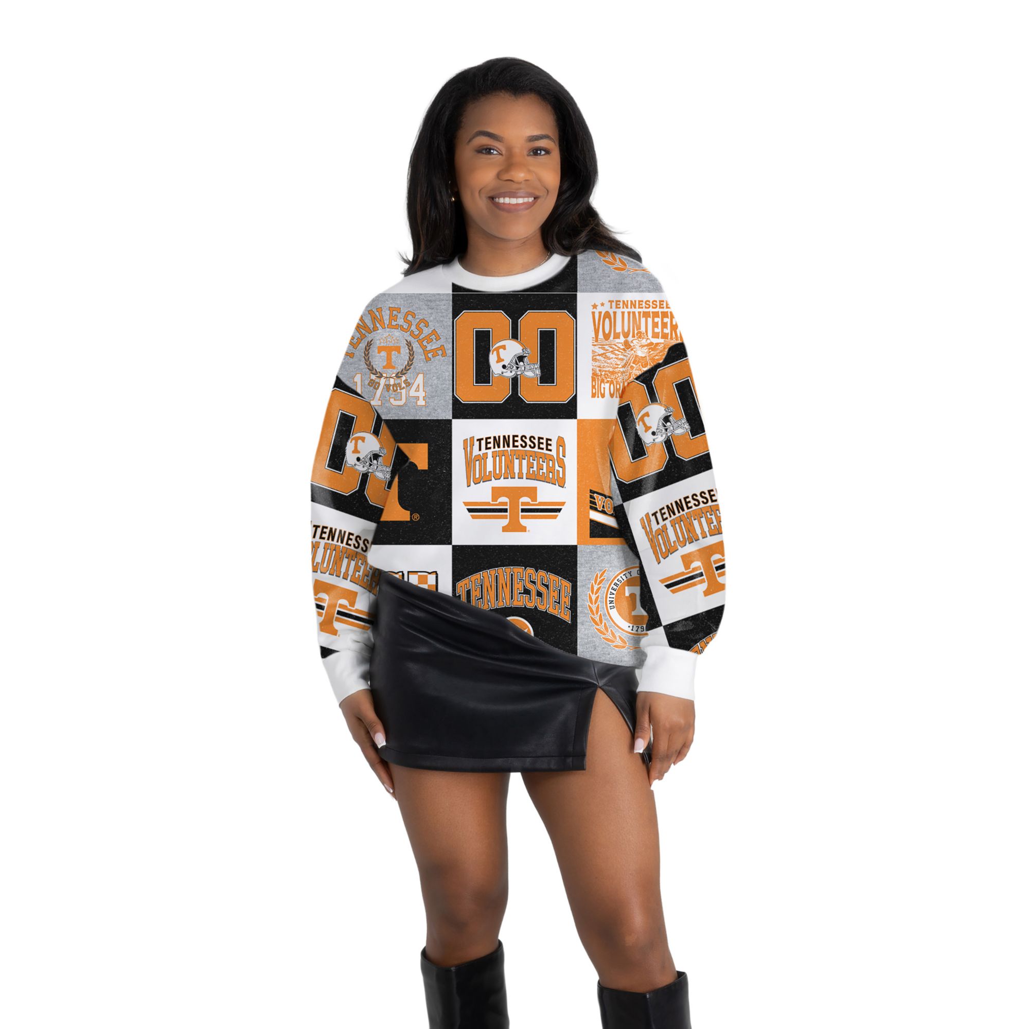 Gameday Couture Women's Tennessee Volunteers All Over Print Crewneck Sweatshirt product image