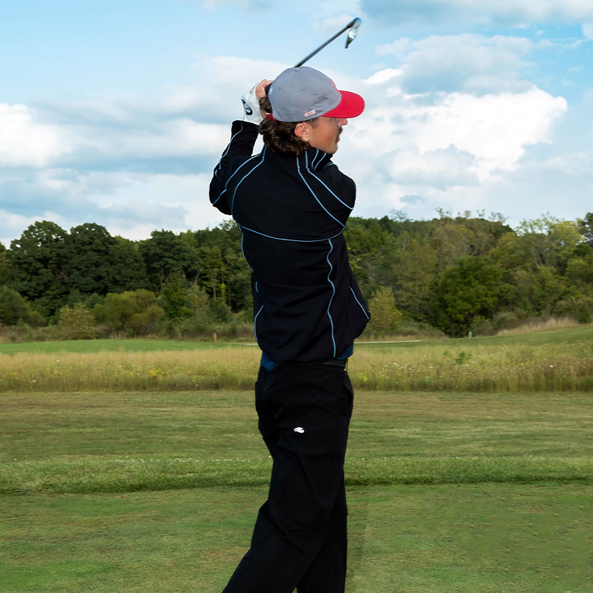 Pluto Golf Men's P 6-Panel Strapback Canvas Hat product image