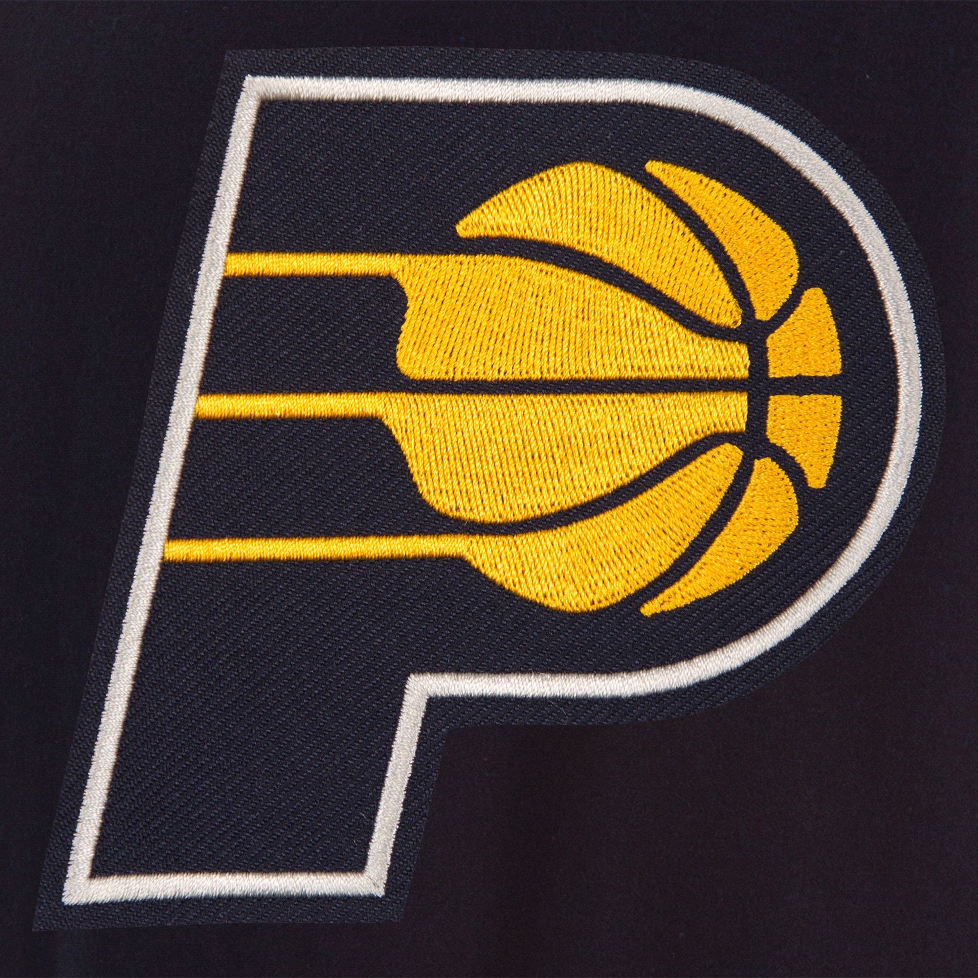 JH Design Men's Indiana Pacers Navy Reversible Wool Jacket product image