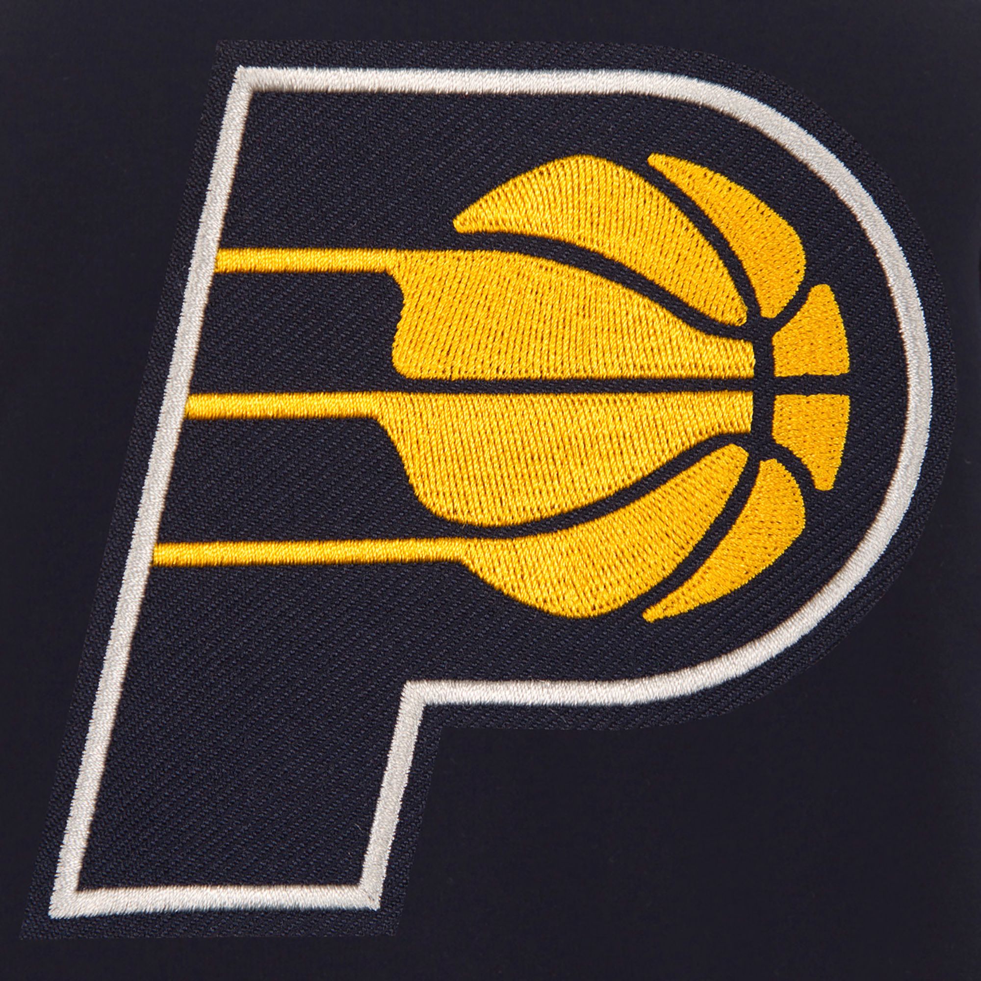 JH Design Men's Indiana Pacers Navy Varsity Jacket product image