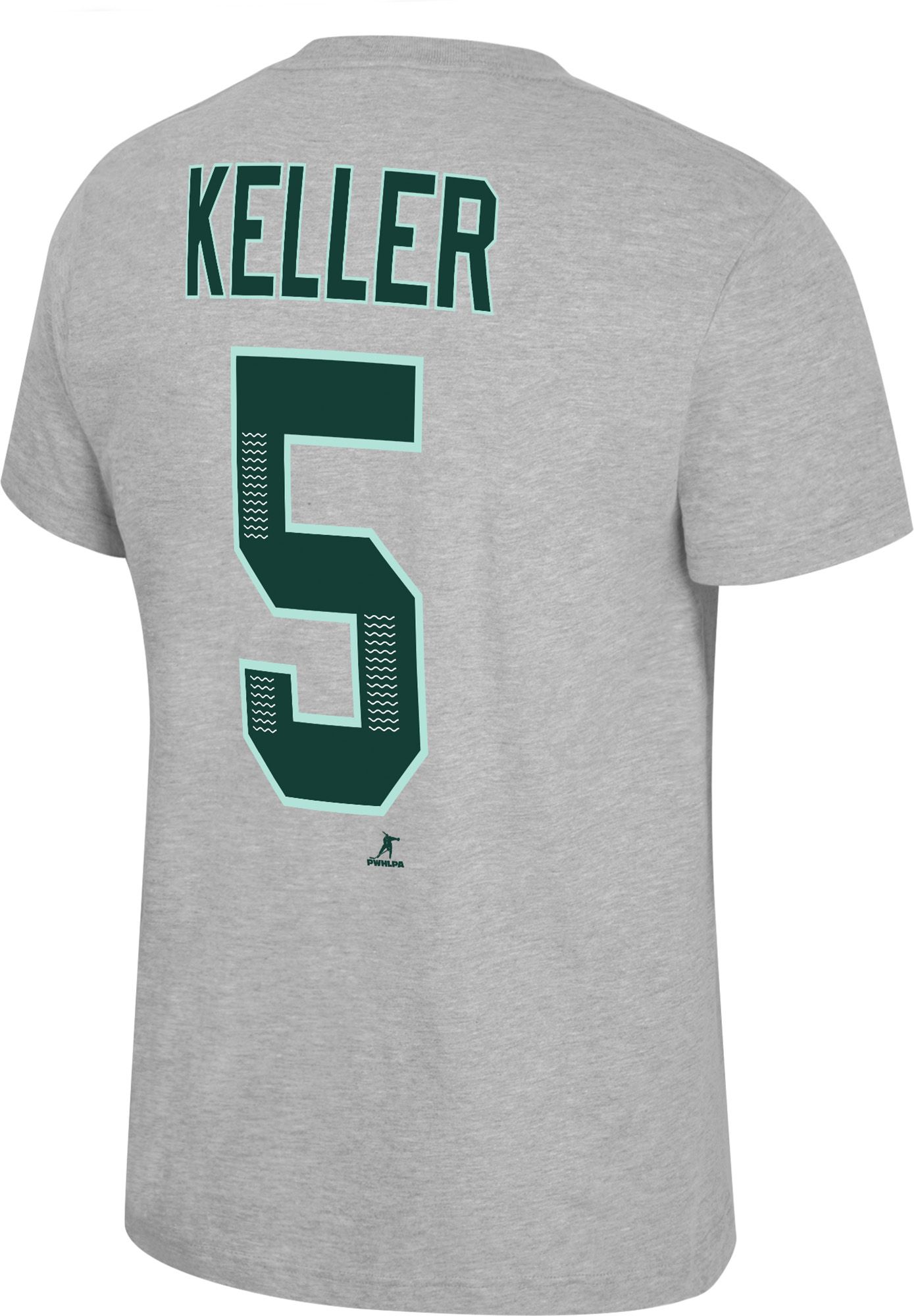 Stadium Essentials Adult Boston Fleet Heather Grey Megan Keller #5 T-Shirt product image