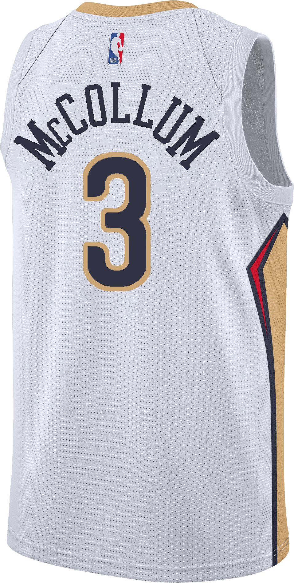 Nike Men's New Orleans Pelicans CJ McCollum #3 Dri-FIT Swingman Jersey