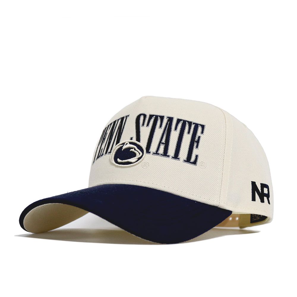 No Rivals Adult Penn State Nittany Lions Navy Retro Block Snapback product image