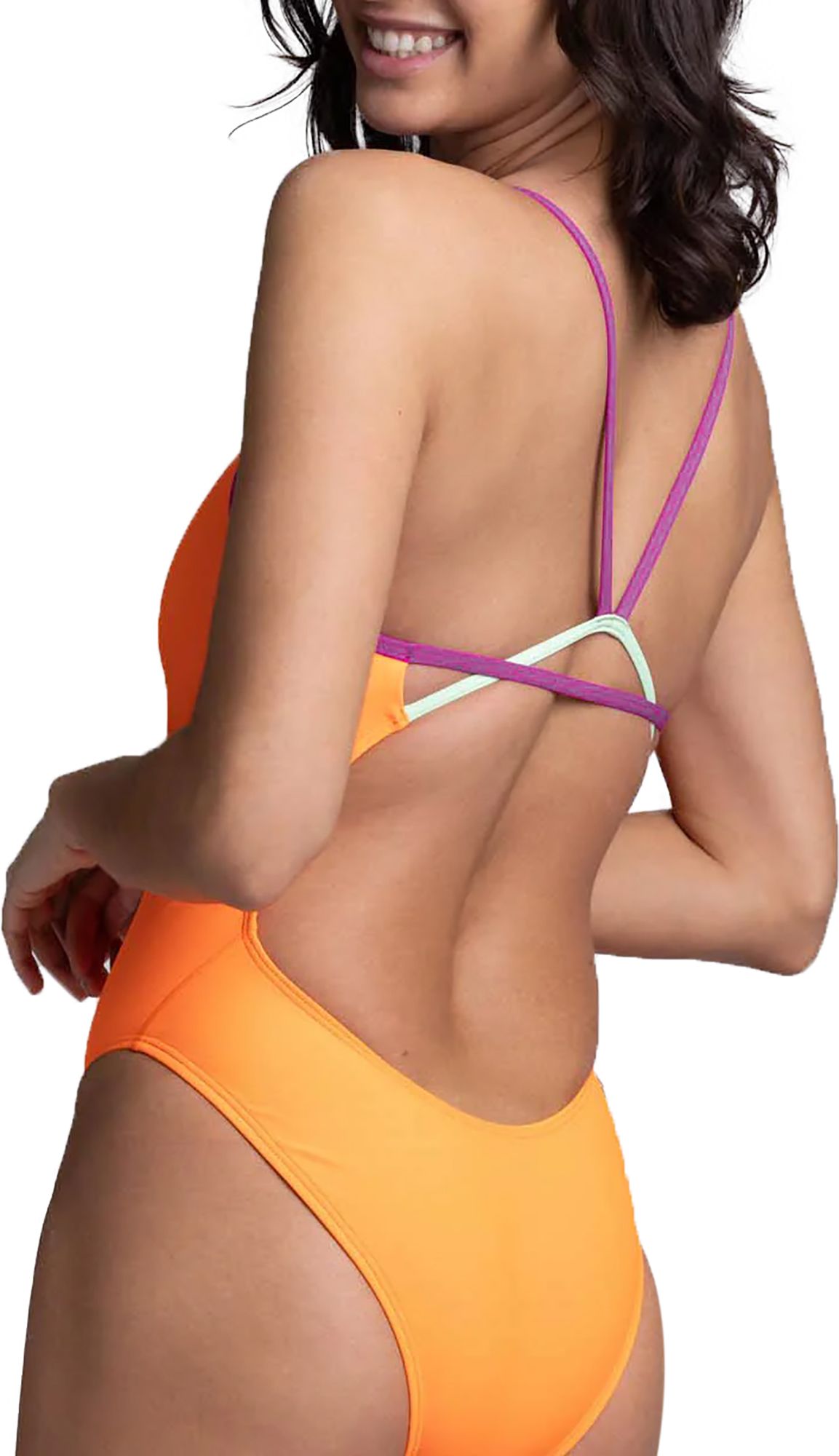 JOLYN Women's Perry Fixed-Back One-Piece Swimsuit product image