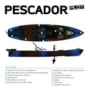 Perception Pescador Pilot Pedal Drive 12.0 Angler Kayak product image