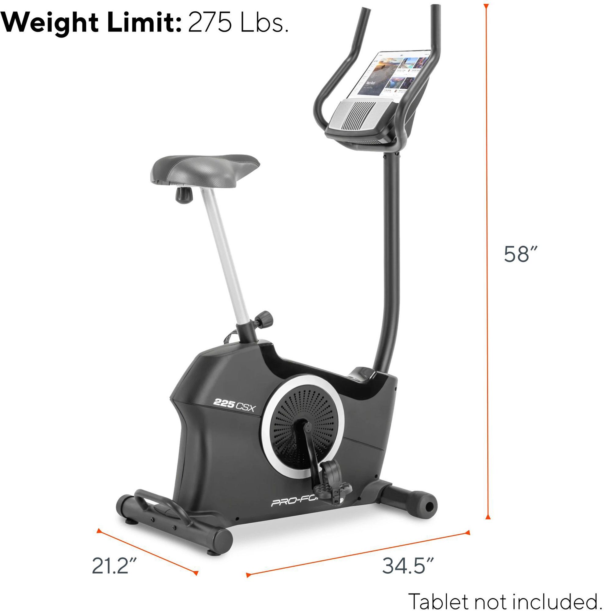 ProForm 225 CSX Upright Exercise Bike product image