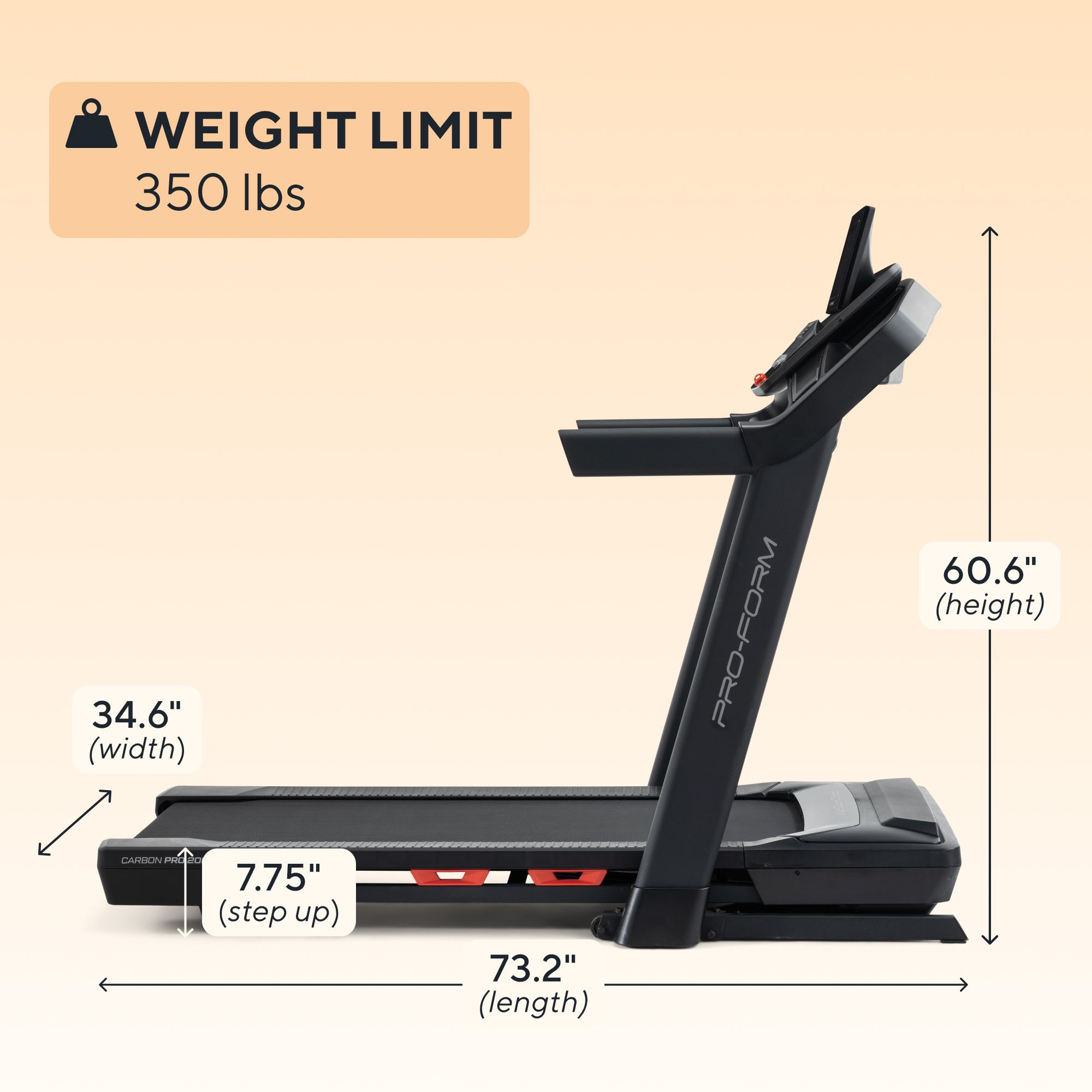 ProForm Carbon Pro 2000 Treadmill product image