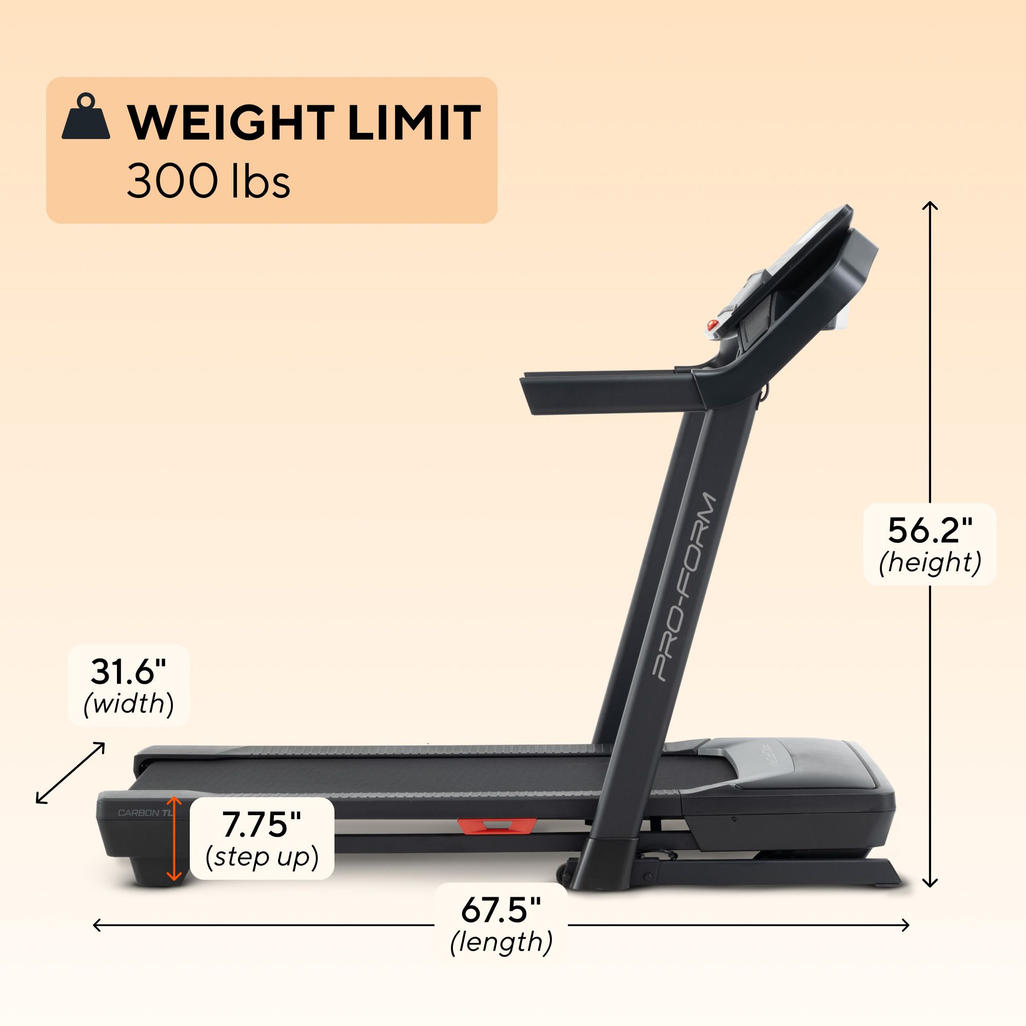 ProForm Carbon TL Treadmill product image