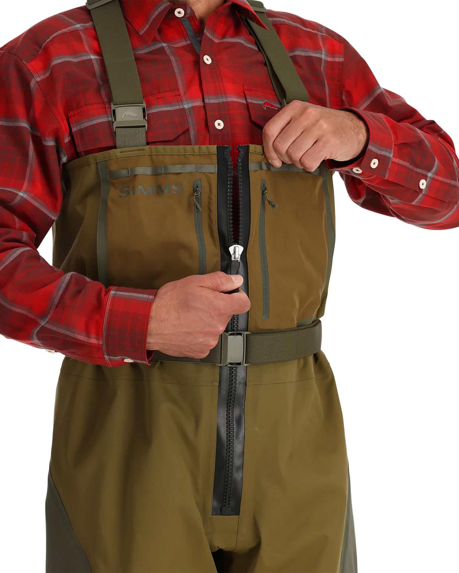 Simms Men's Freestone Z Bootfoot Rubber Sole Waders product image