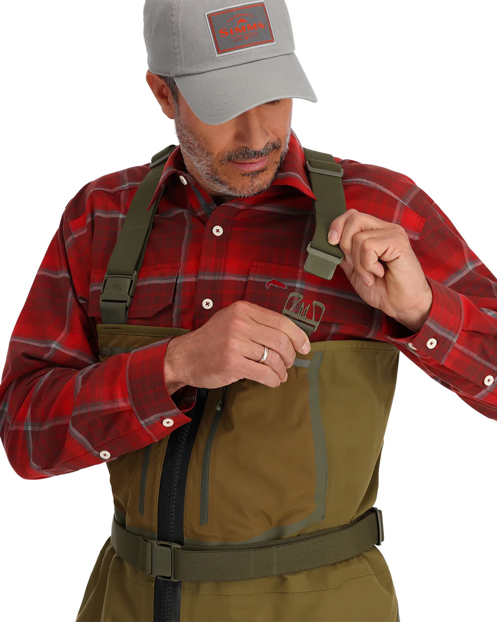 Simms Men's Freestone Z Bootfoot Rubber Sole Waders product image