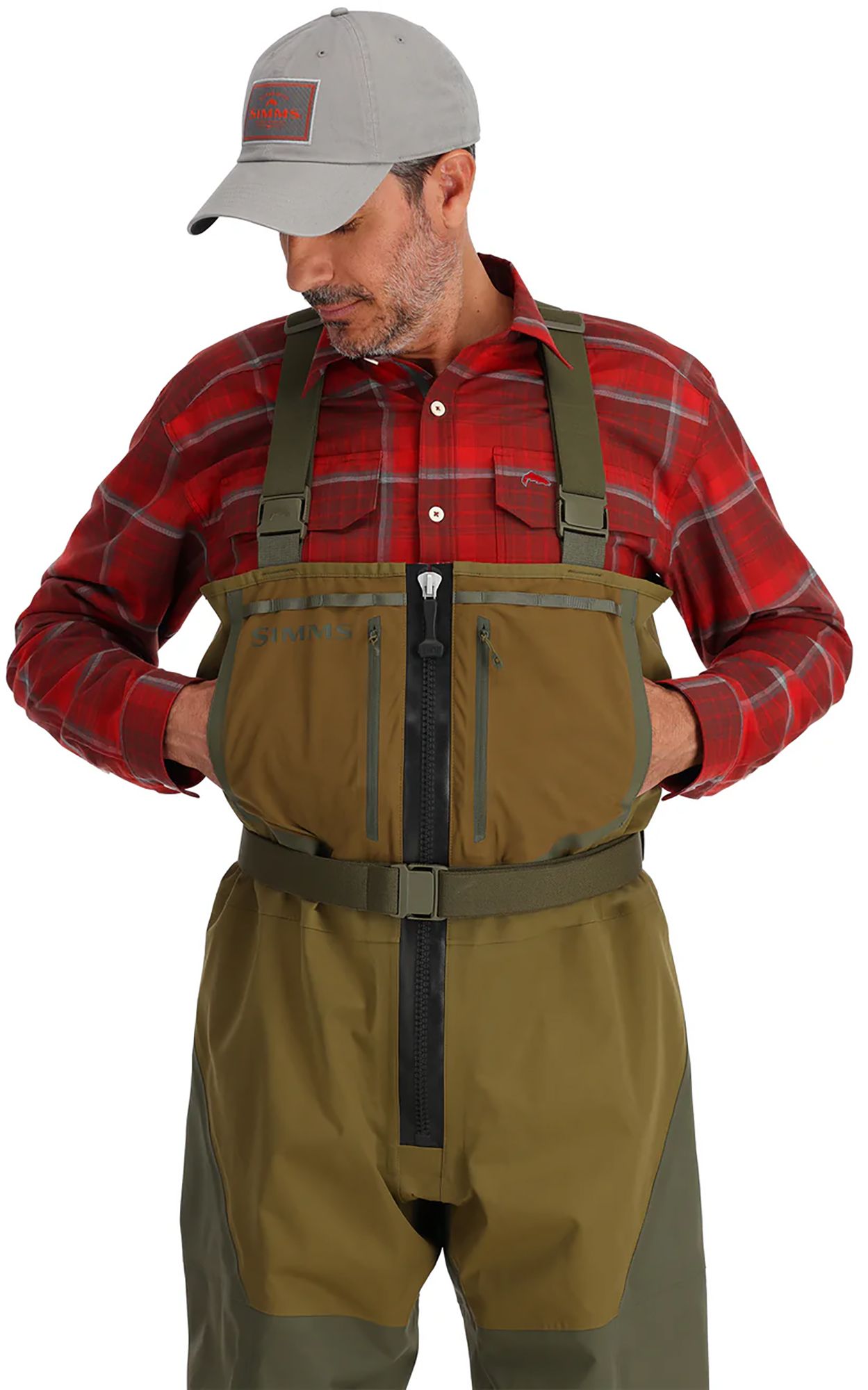 Simms Men's Freestone Z Bootfoot Rubber Sole Waders product image