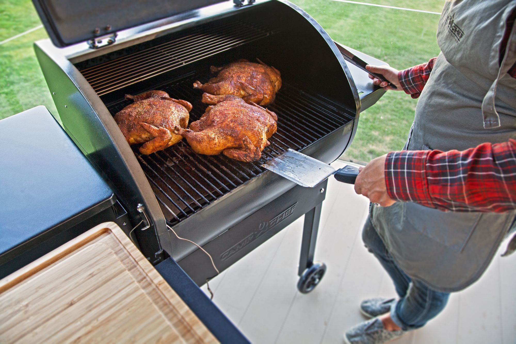 Camp Chef Stainless Steel Grooved Spatula product image