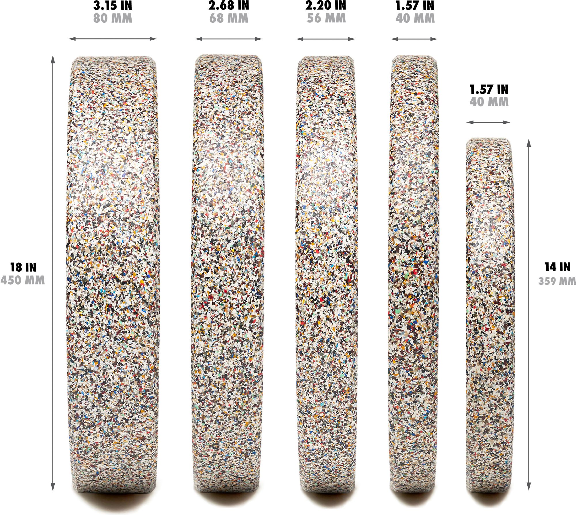 Nike Grind Bumper Plates – Single product image