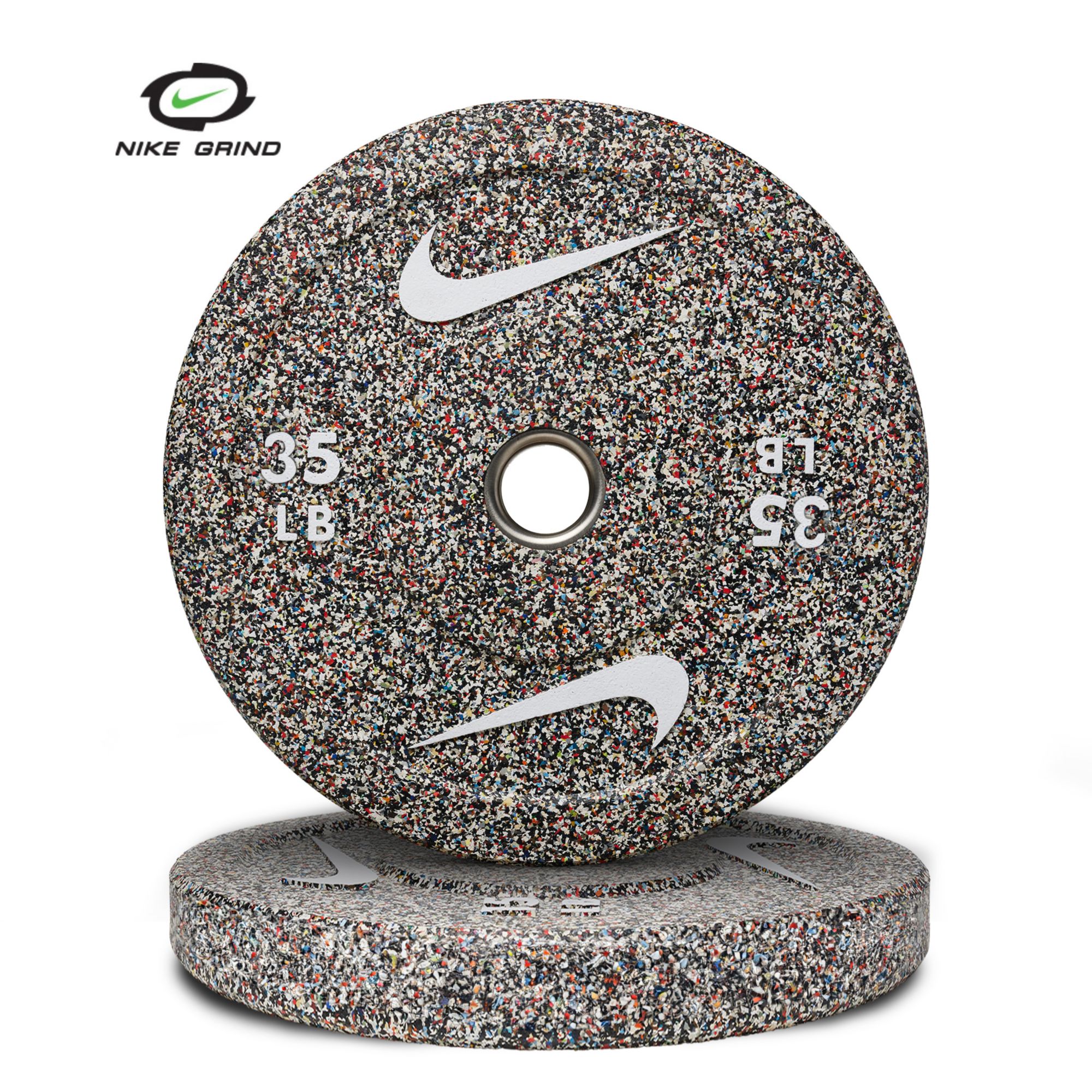 Nike Grind Bumper Plates – Single product image