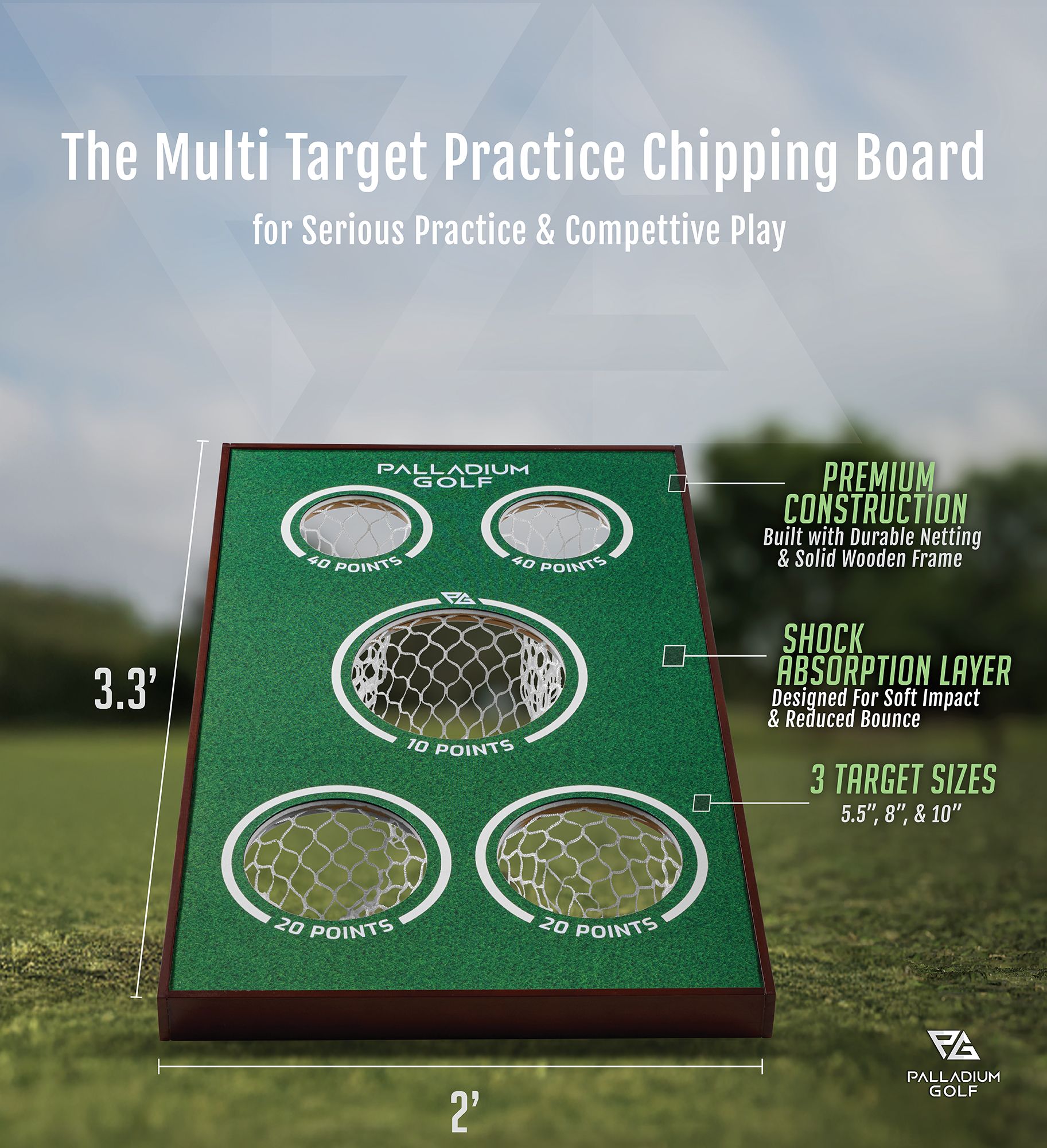 Palladium Golf TargetPro Chipping Board product image