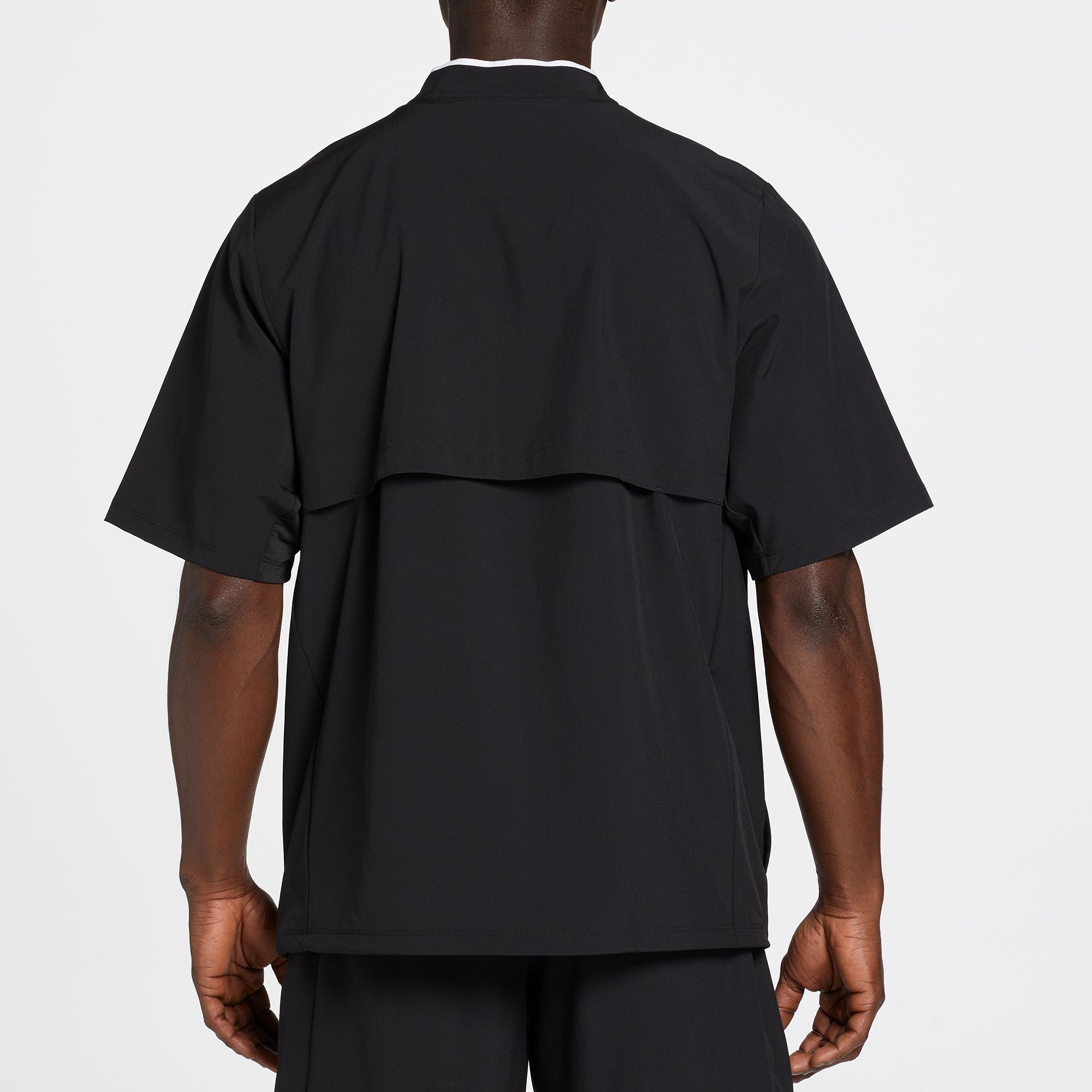 Perfect Game Men's Woven Showcase Short Sleeve 1/4 Zip Pullover product image