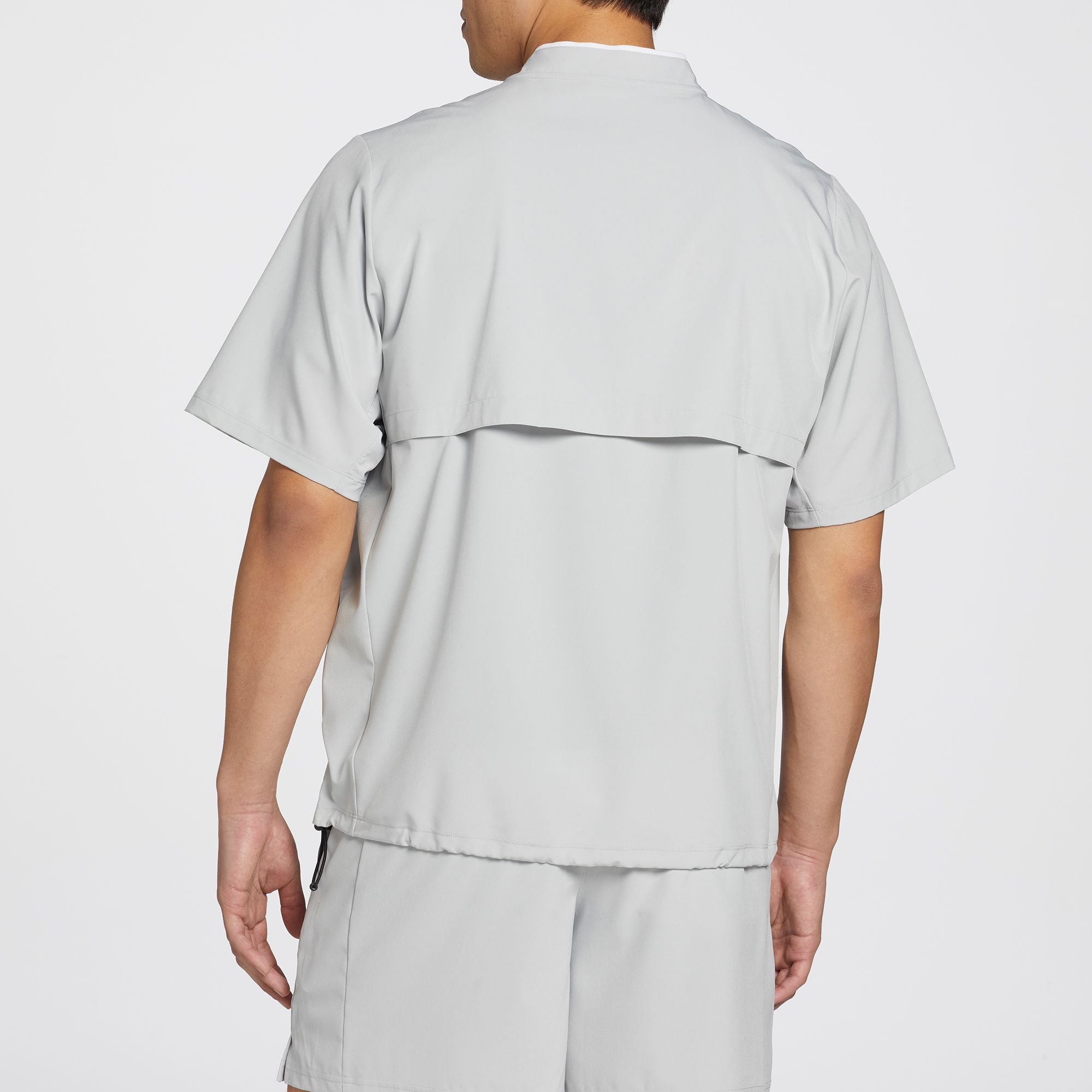 Perfect Game Men's Woven Showcase Short Sleeve 1/4 Zip Pullover product image