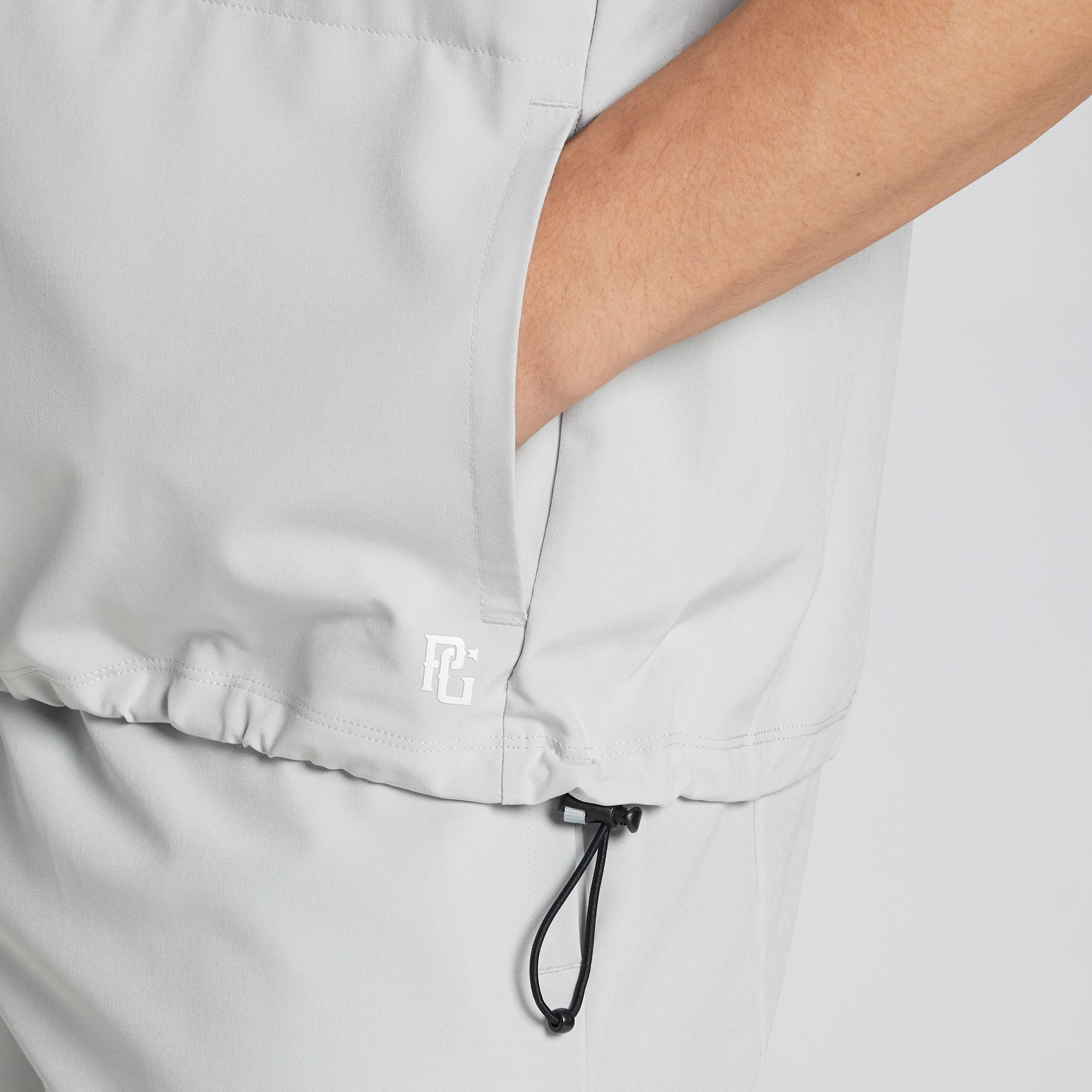 Perfect Game Men's Woven Showcase Short Sleeve 1/4 Zip Pullover product image