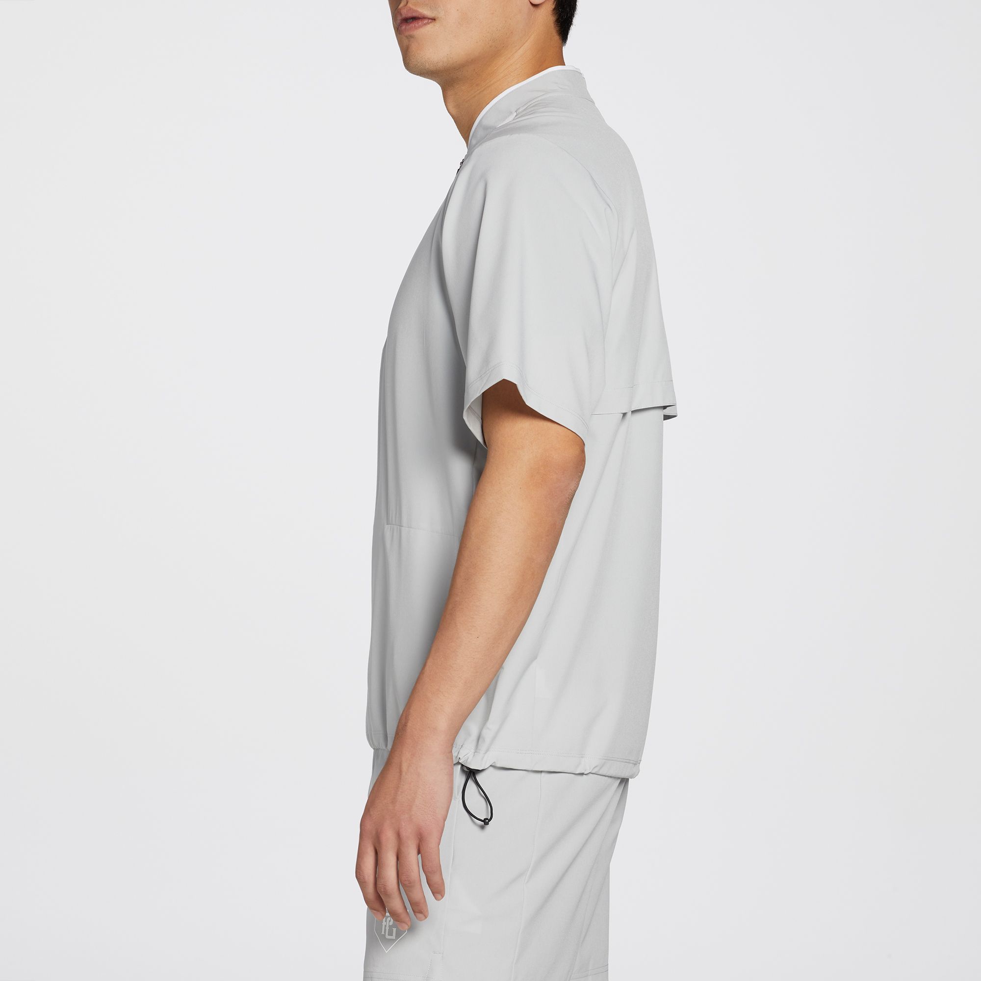 Perfect Game Men's Woven Showcase Short Sleeve 1/4 Zip Pullover product image