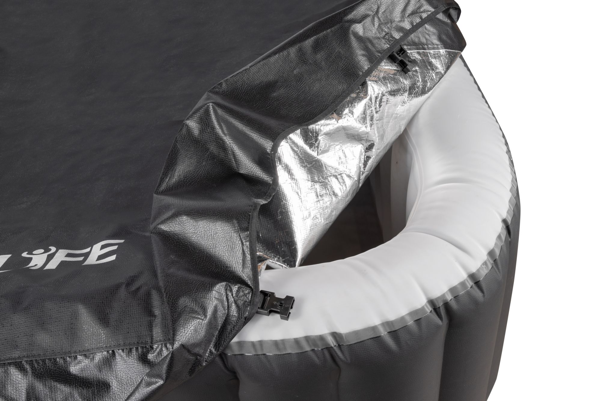 EZLife 6-Person Inflatable Square Spa product image