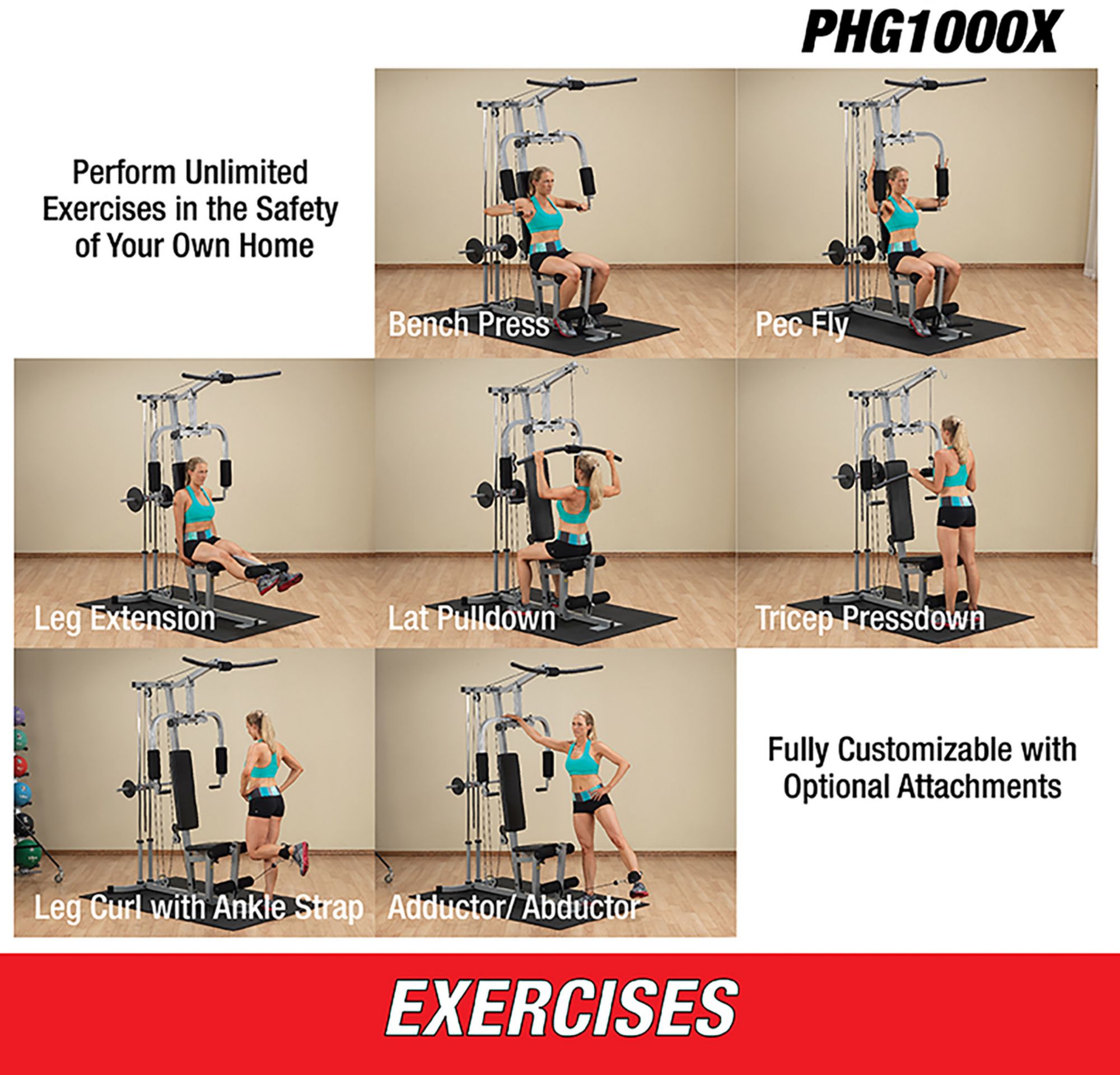 Powerline PHG1000X Home Gym product image