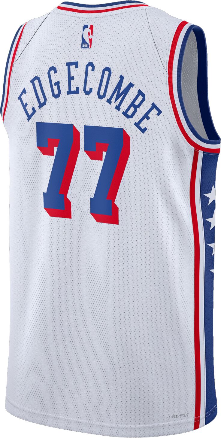 Nike Adult Philadelphia 76ers V.J. Edgecombe #77 Swingman Association Jersey product image