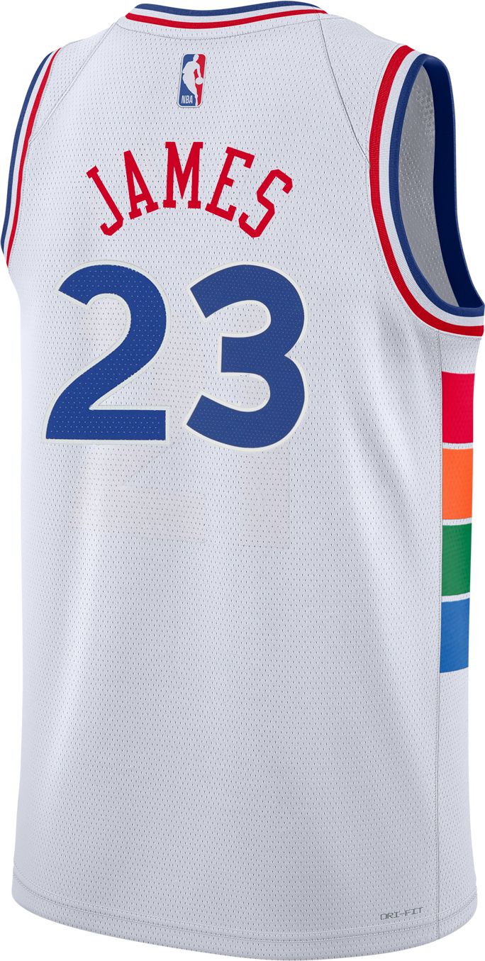 Nike Adult 2024-25 City Edition Philadelphia 76ers LeBron James Swingman Jersey product image