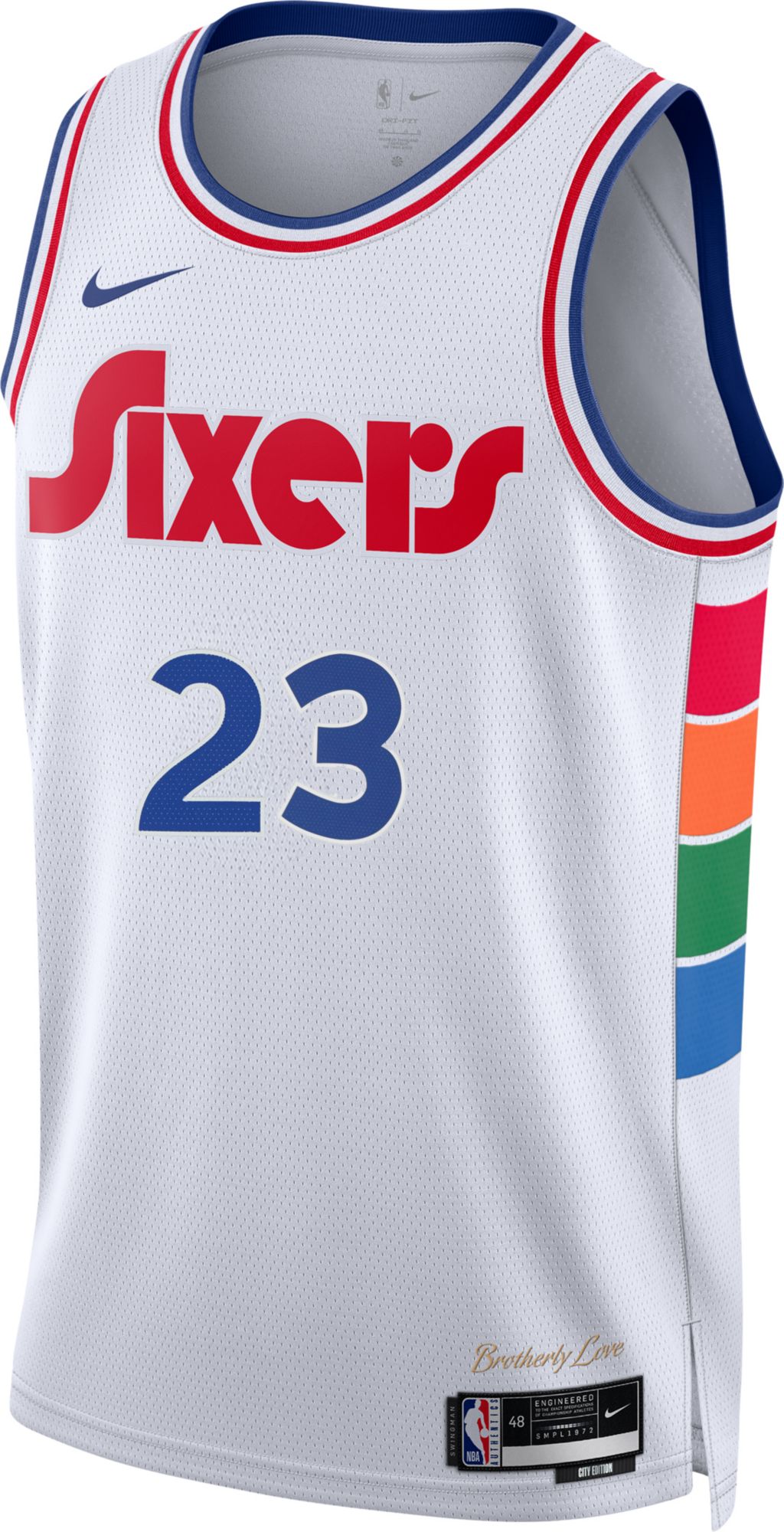 Nike Adult 2024-25 City Edition Philadelphia 76ers LeBron James Swingman Jersey product image