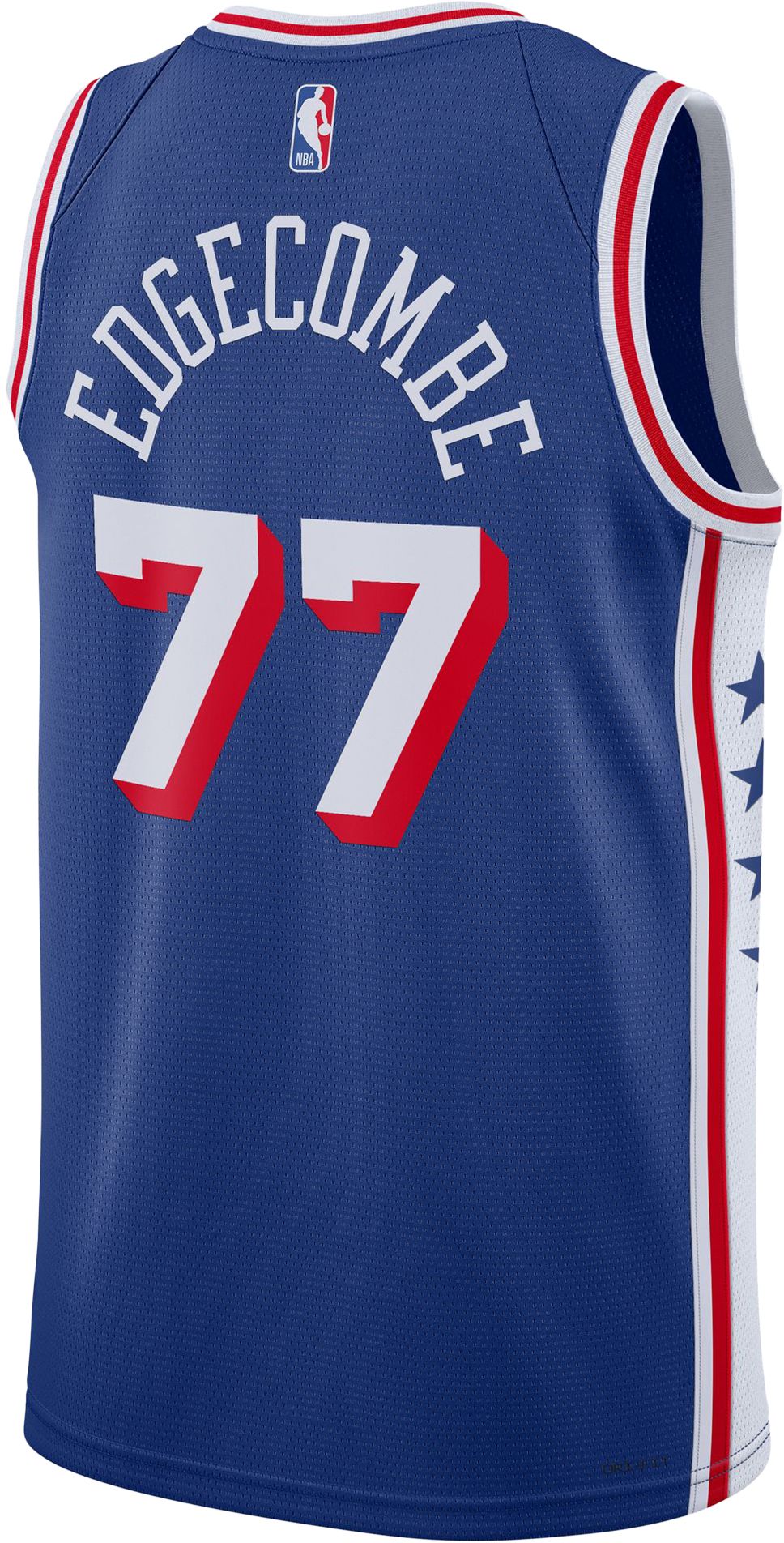 Nike Adult Philadelphia 76ers V.J. Edgecombe #77 Swingman Icon Jersey product image