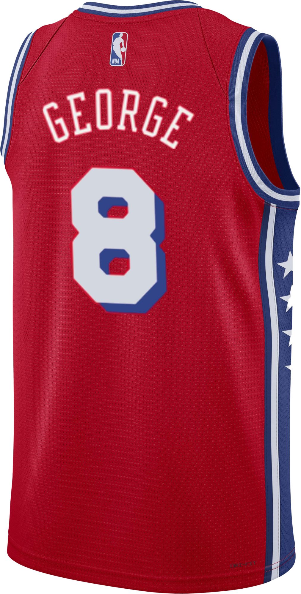 Jordan Adult Philadelphia 76ers Paul George #8 Swingman Statement Jersey product image