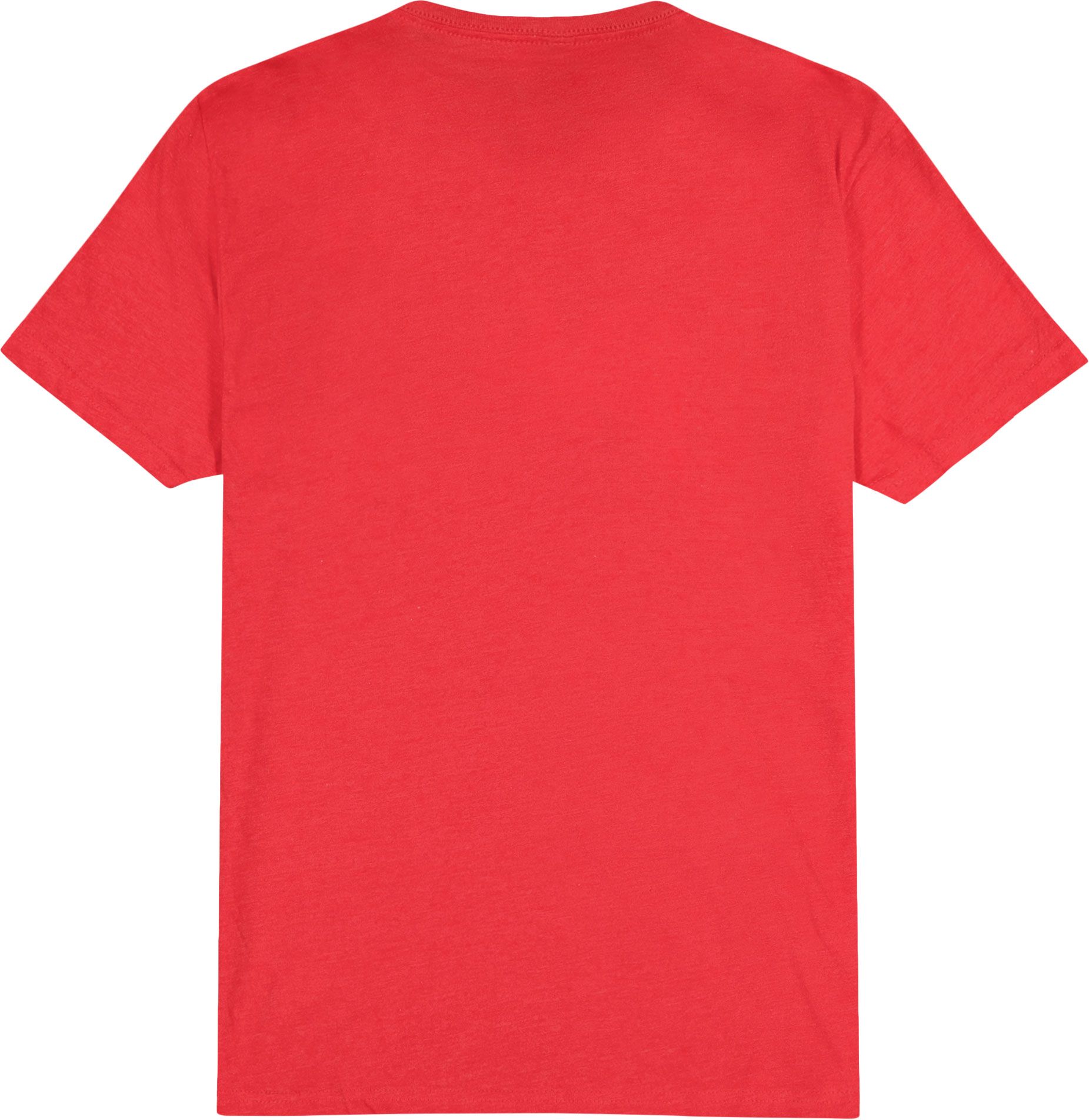ALLCITY Adult Philadelphia  Letters Red T-Shirt product image