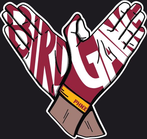 ALLCITY Adult Phoenix Black "Bird Gang" Short Sleeve T-Shirt product image