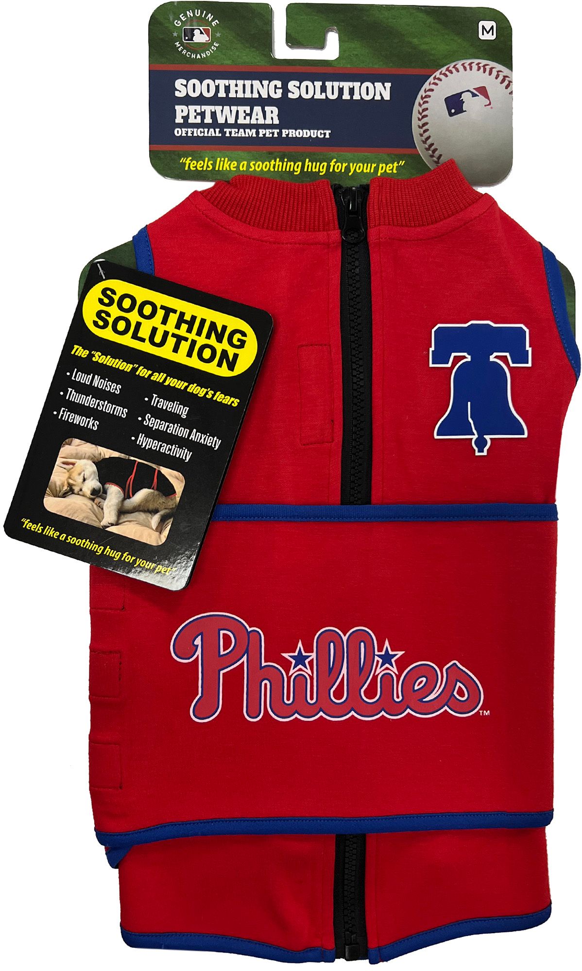 Pets First Philadelphia Phillies Soothing Solution Vest product image