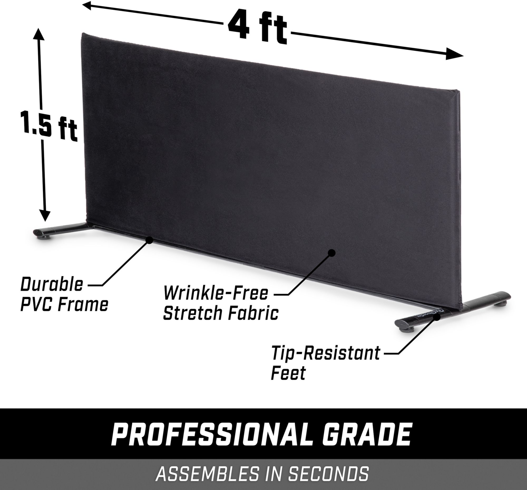 GoSports Pickleball Ball Barrier - 3 Pack product image