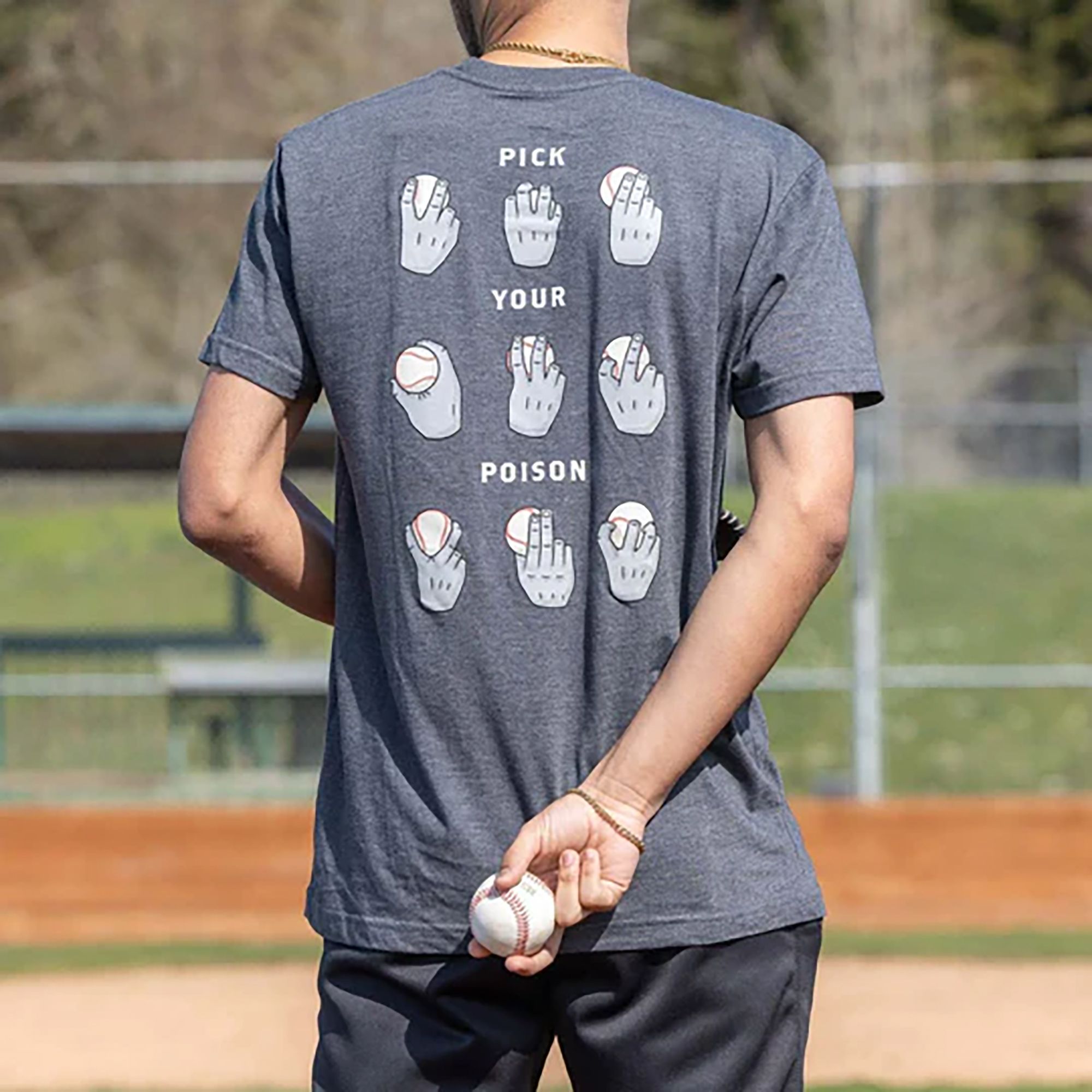 Baseballism Men's "Pick Your Poison 2.0" T-Shirt product image