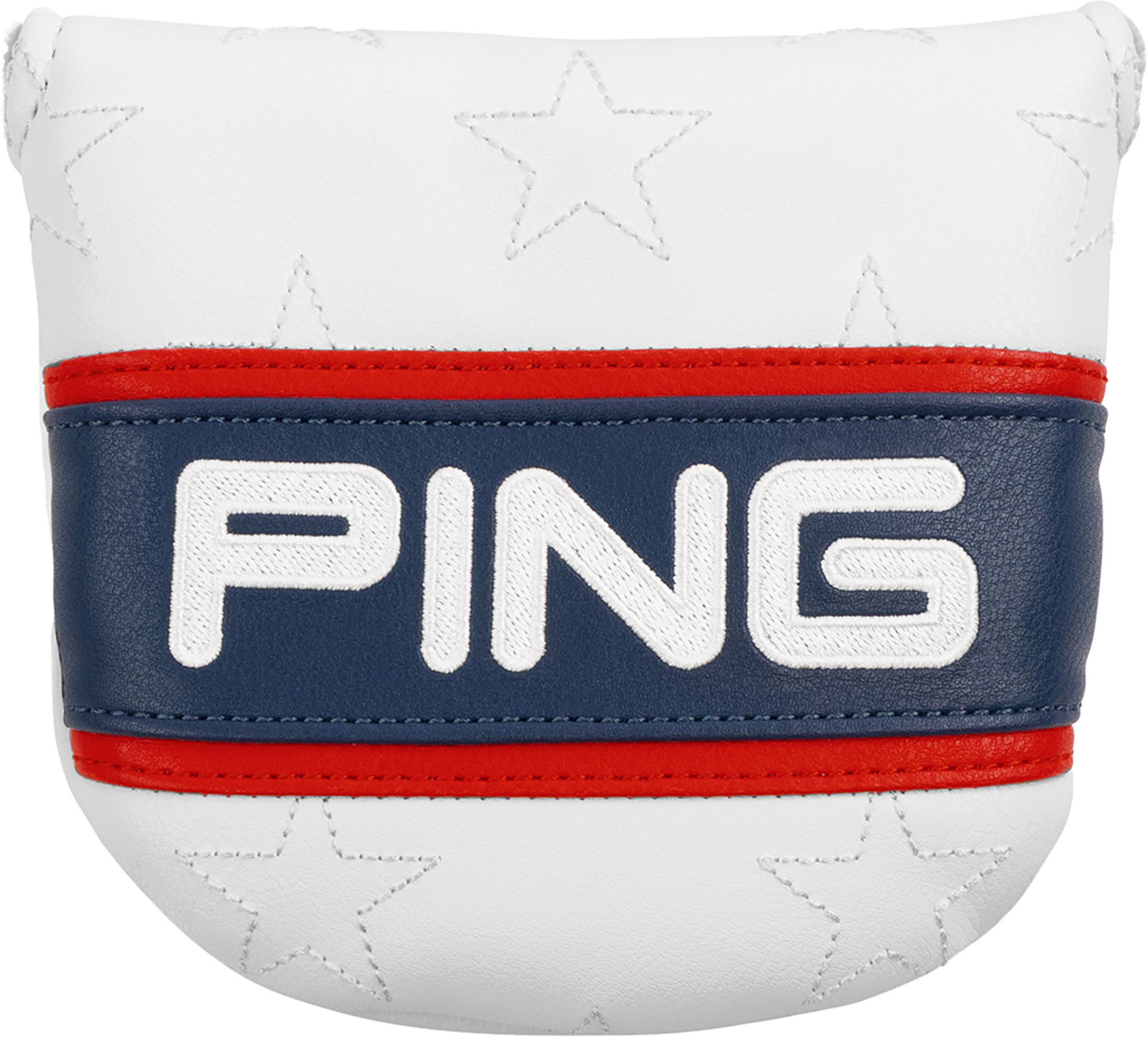 PING Red, White & Golf Mallet Putter Headcover product image