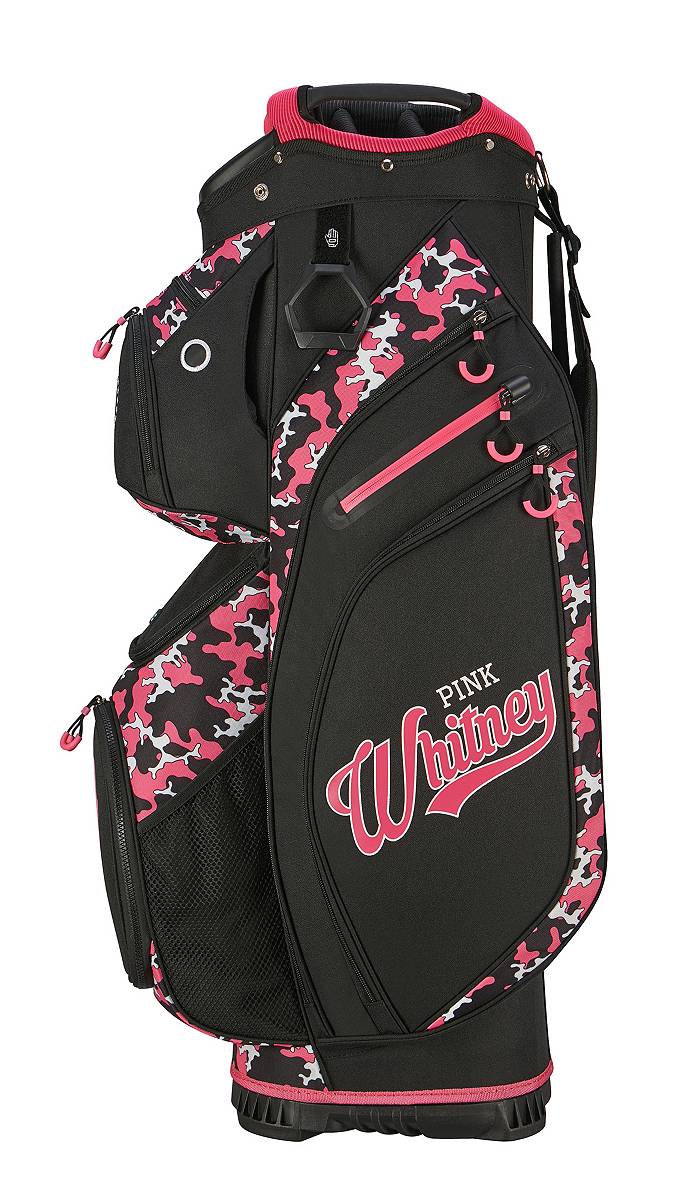 Pink Whitney Cart Bag - Spittin Chiclets Golf Accessories & Merch –  Barstool Sports