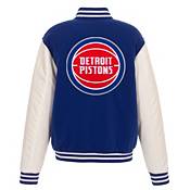 JH Design Men's Detroit Pistons Royal Varsity Jacket product image