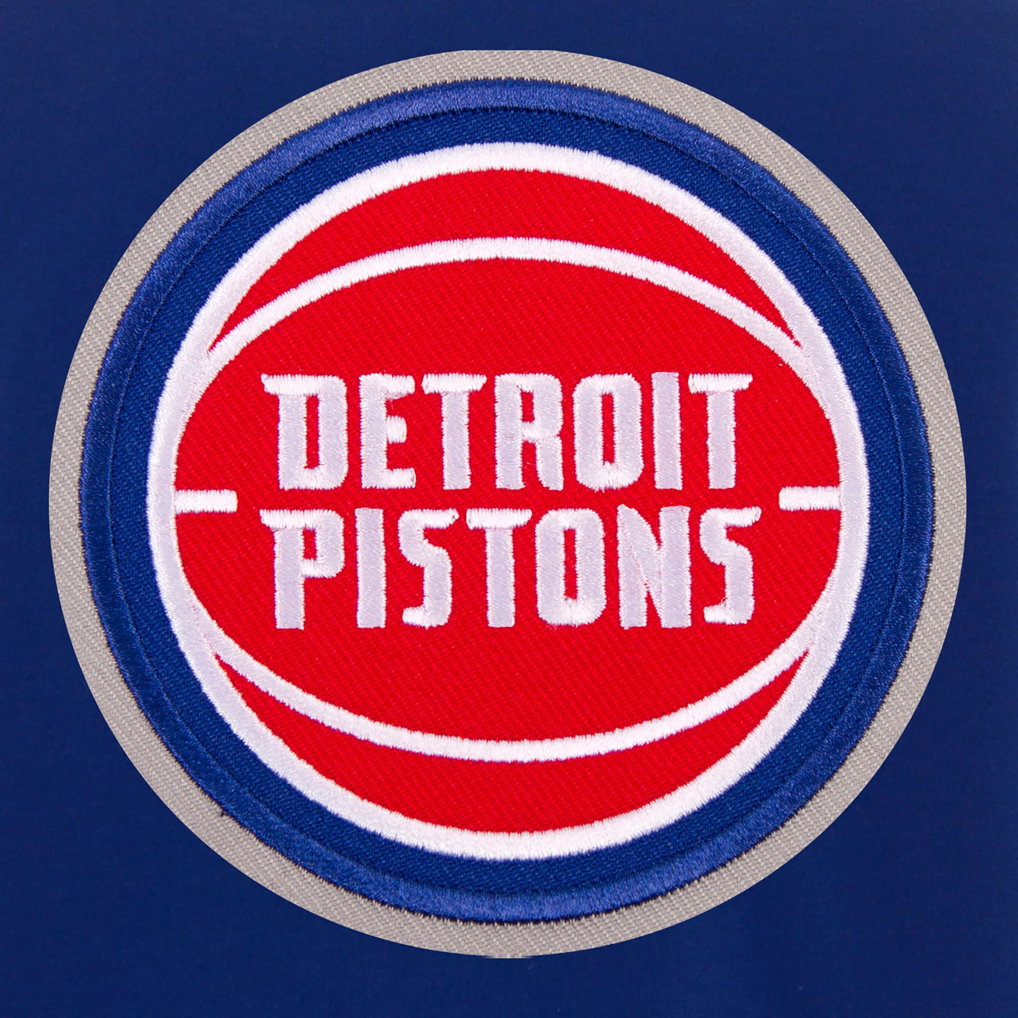 JH Design Men's Detroit Pistons Royal Varsity Jacket product image